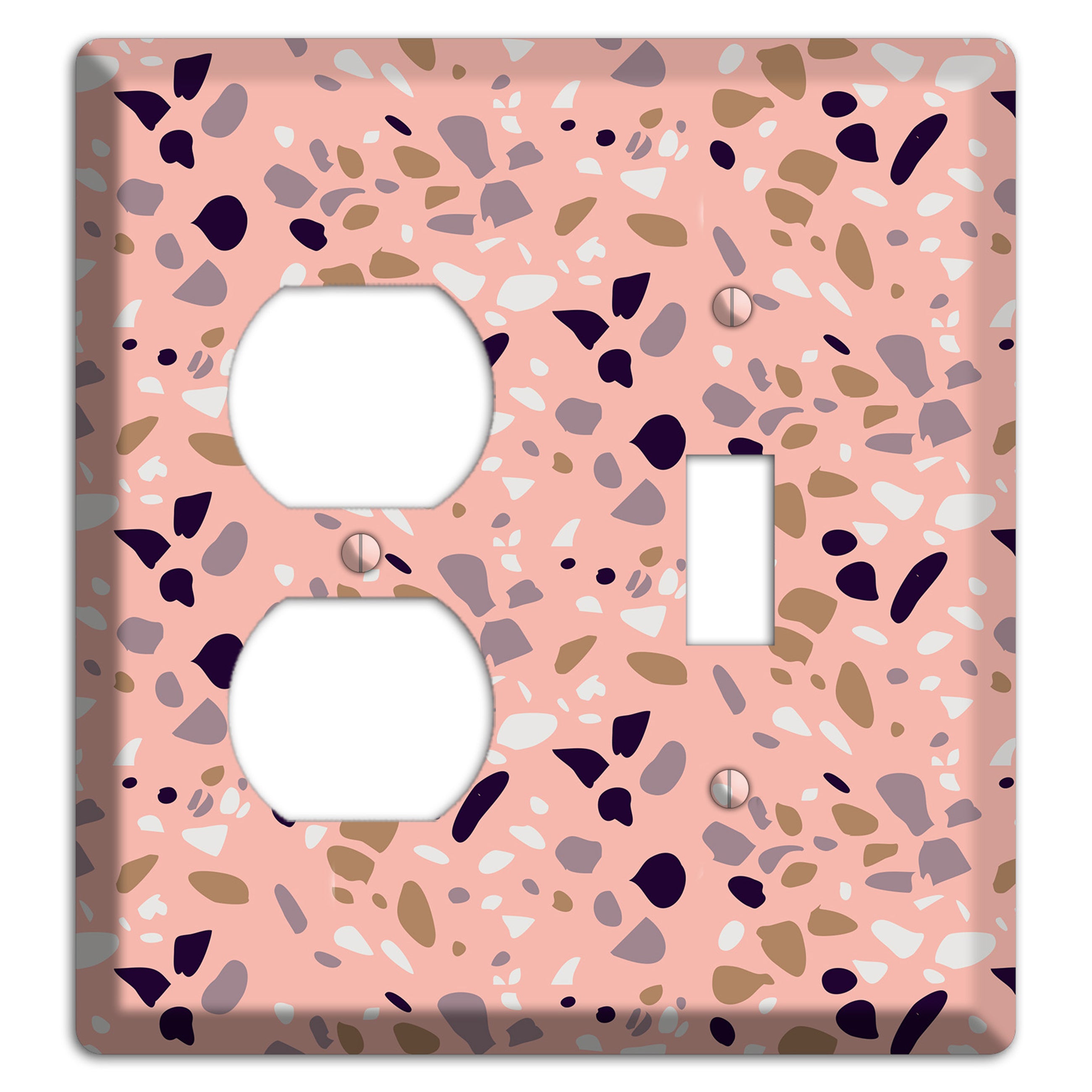 Petal Scatter Duplex / Toggle Wallplate