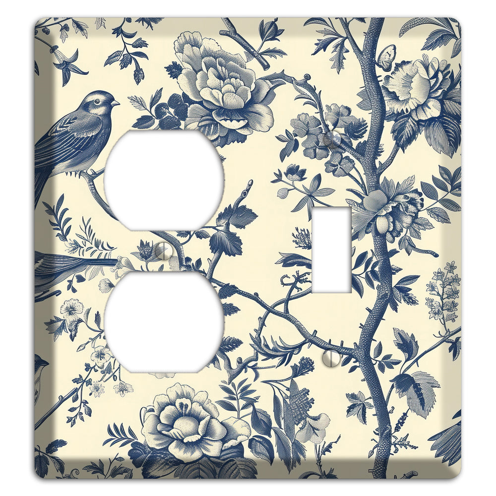 Garden Reverie Duplex / Toggle Wallplate