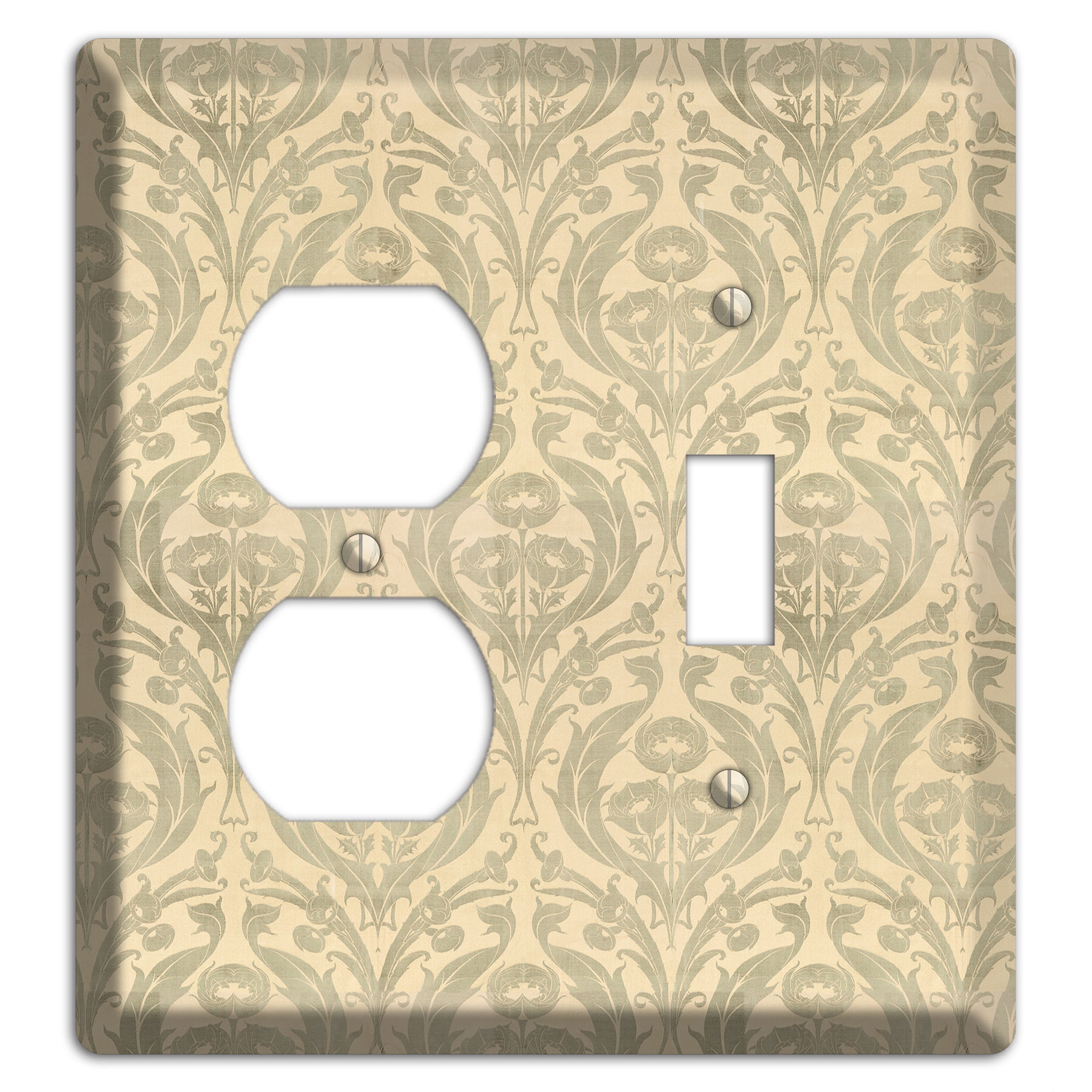 Whispered Thistle Duplex / Toggle Wallplate