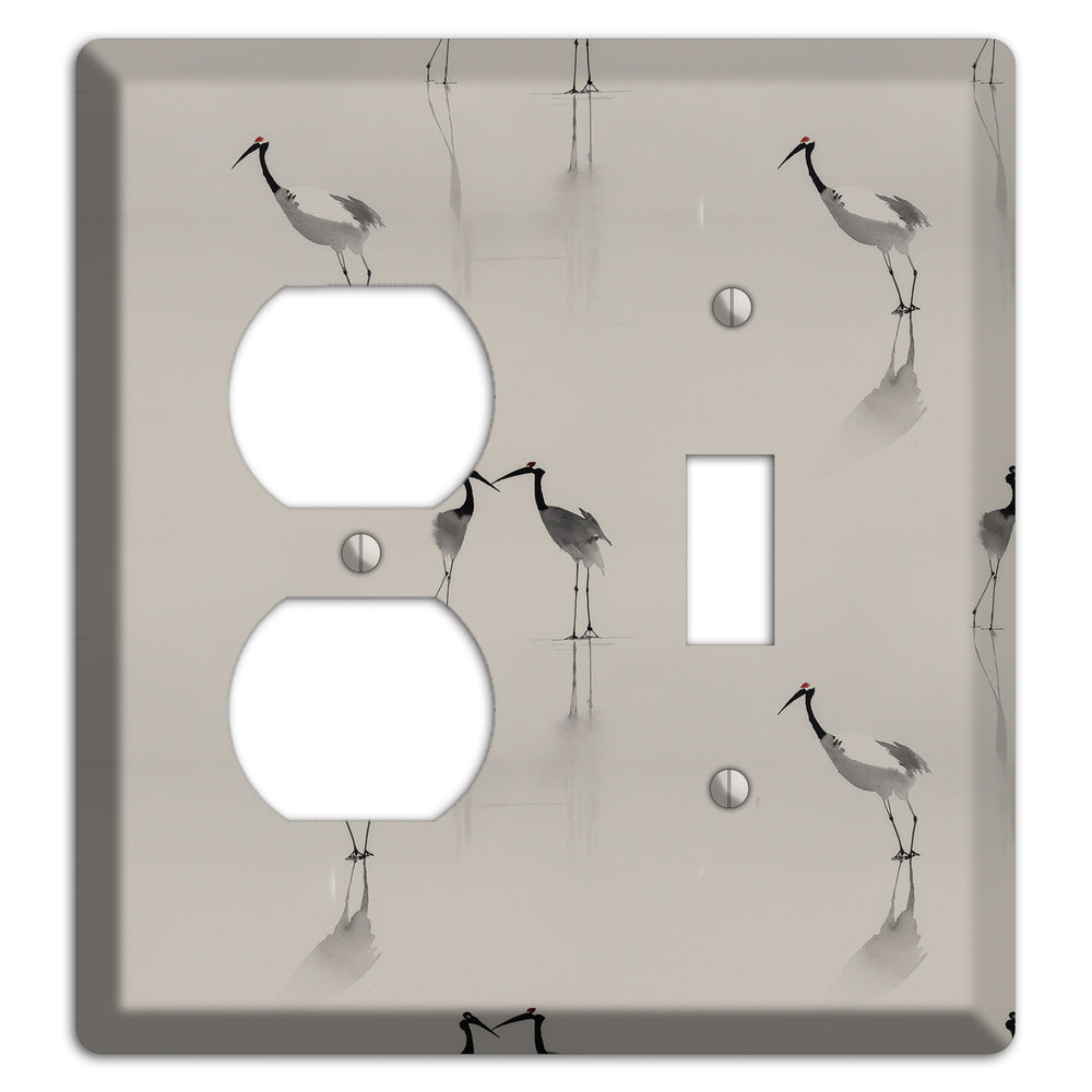 Mist & Mirror Vigil Duplex / Toggle Wallplate