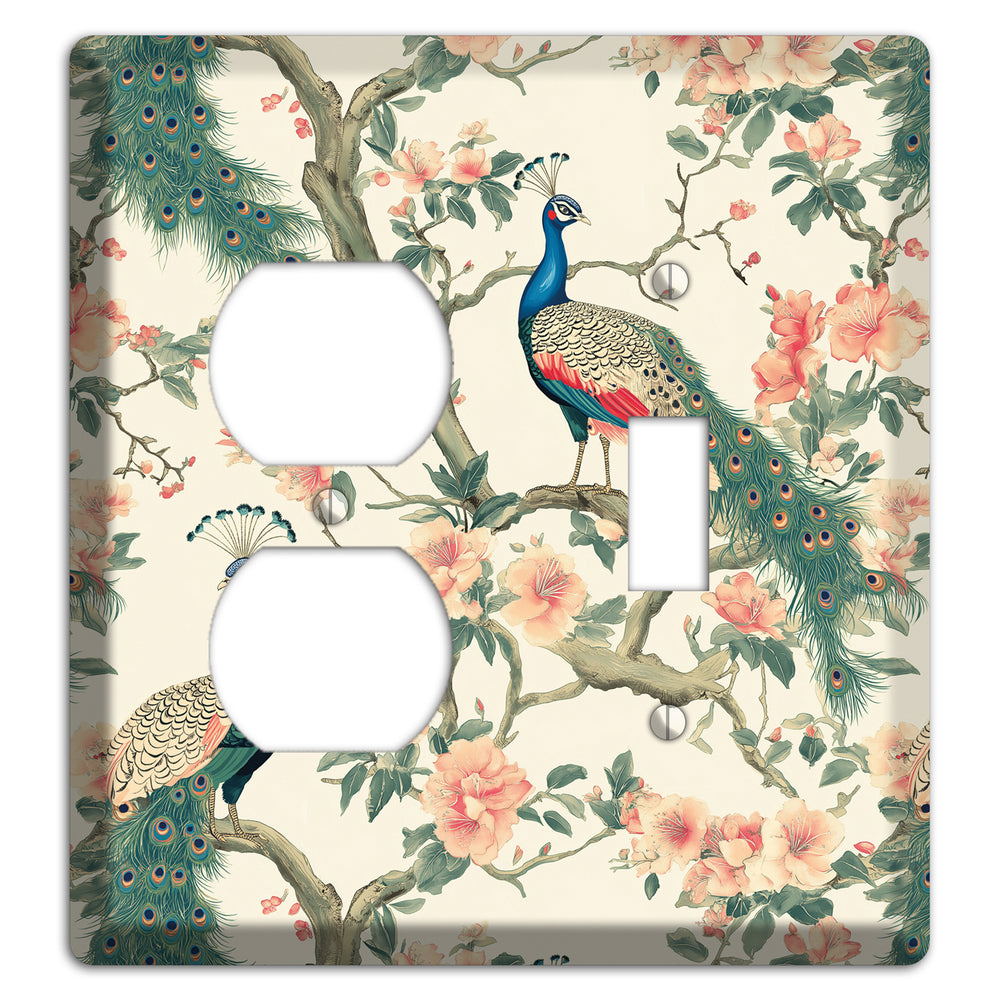 Imperial Plumage Garden Duplex / Toggle Wallplate