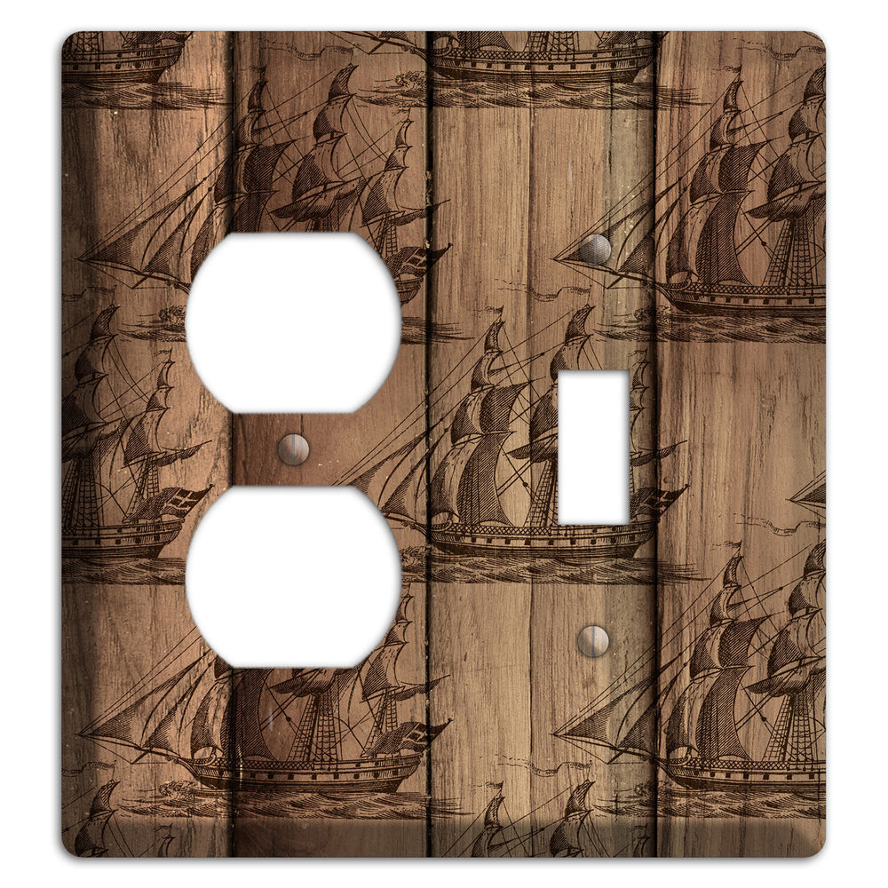 Tall Ships & Timber Duplex / Toggle Wallplate