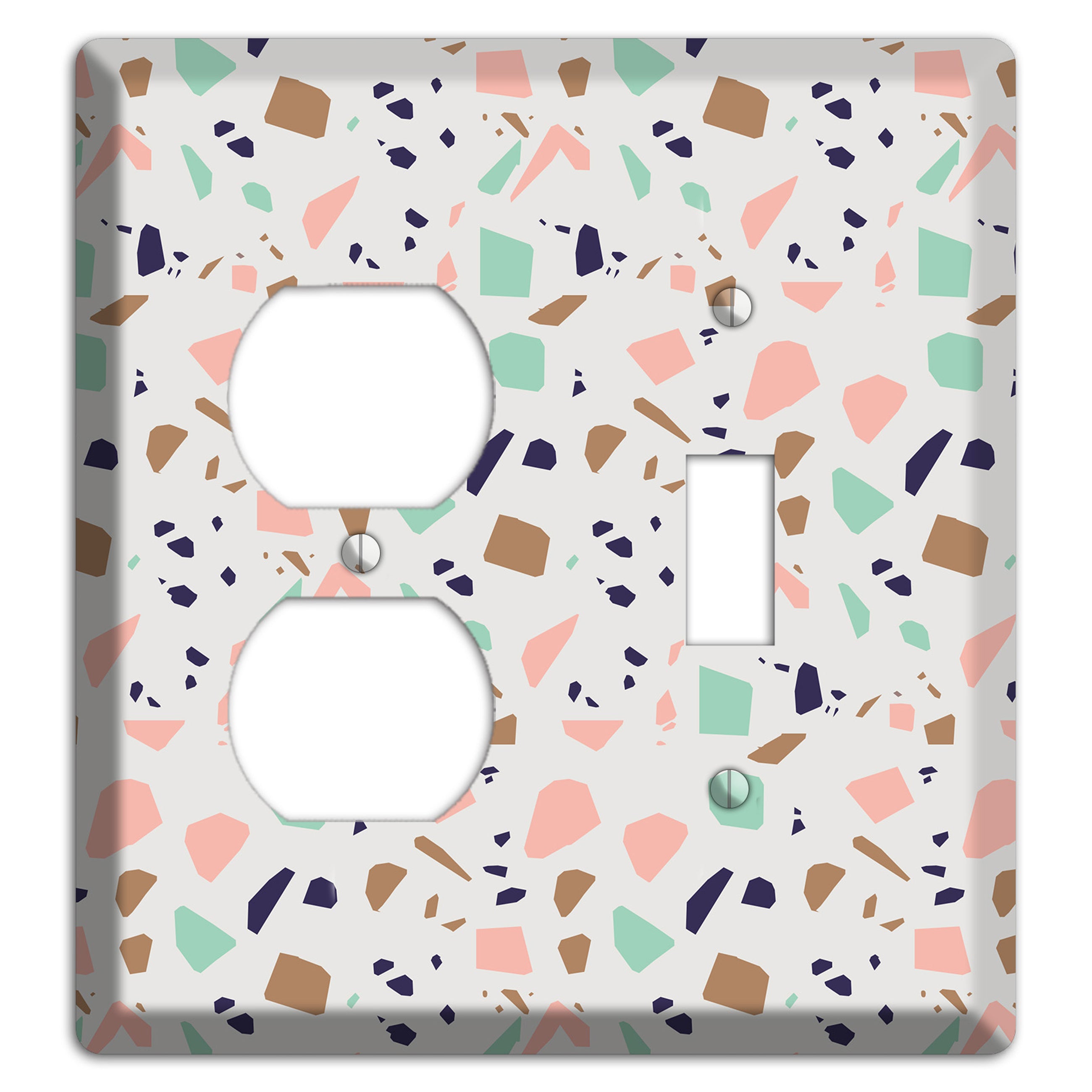 Candyfetti Quartz Duplex / Toggle Wallplate
