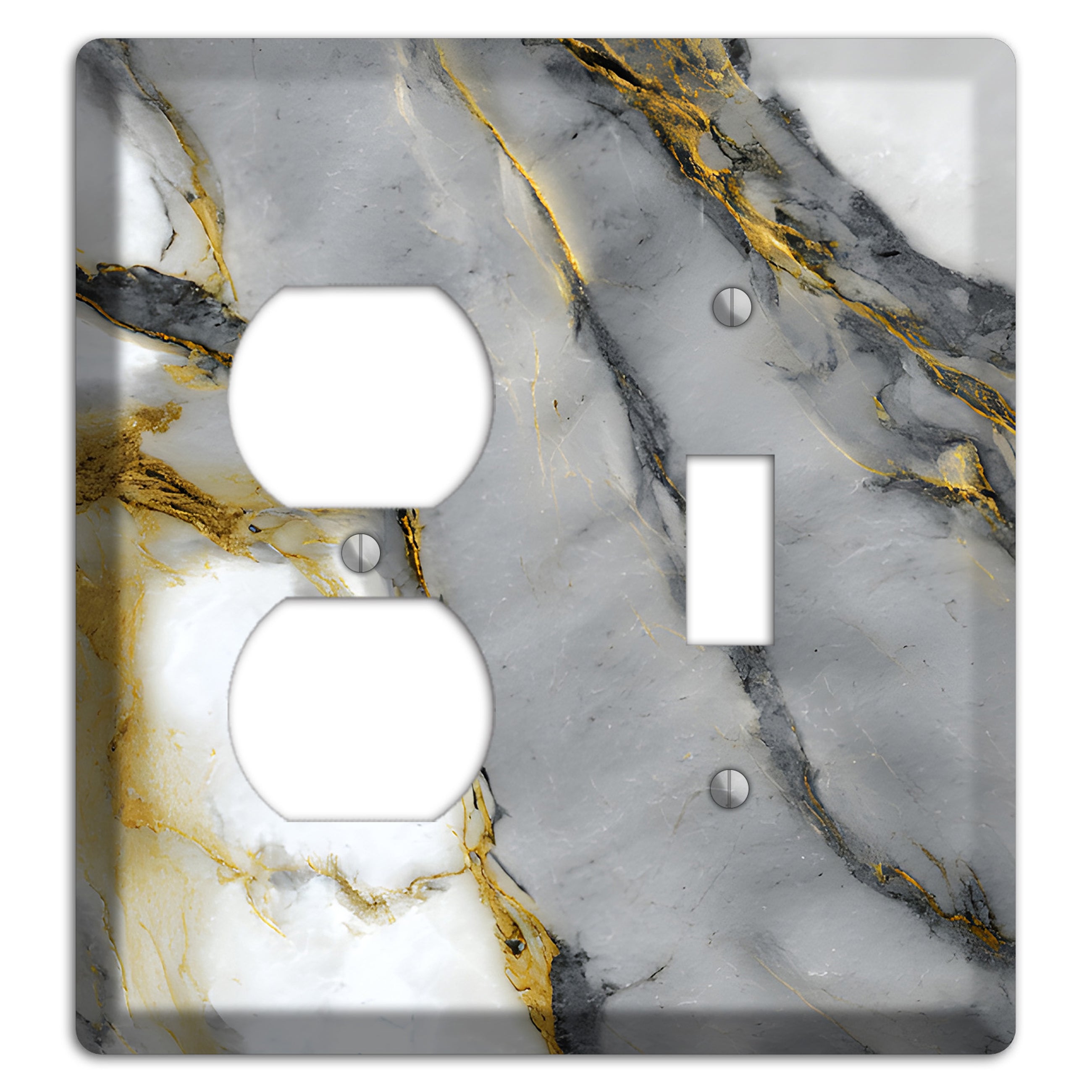 Finlandia Marble Duplex / Toggle Wallplate