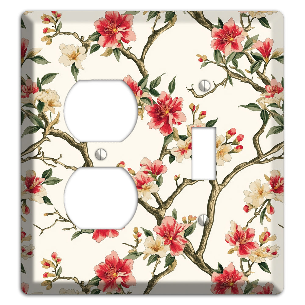 Blossom & Bough Duplex / Toggle Wallplate