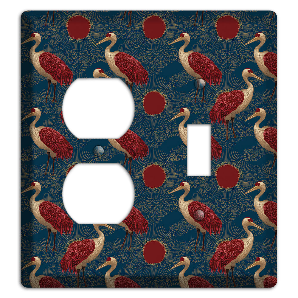 Indigo Sun Vigil Duplex / Toggle Wallplate