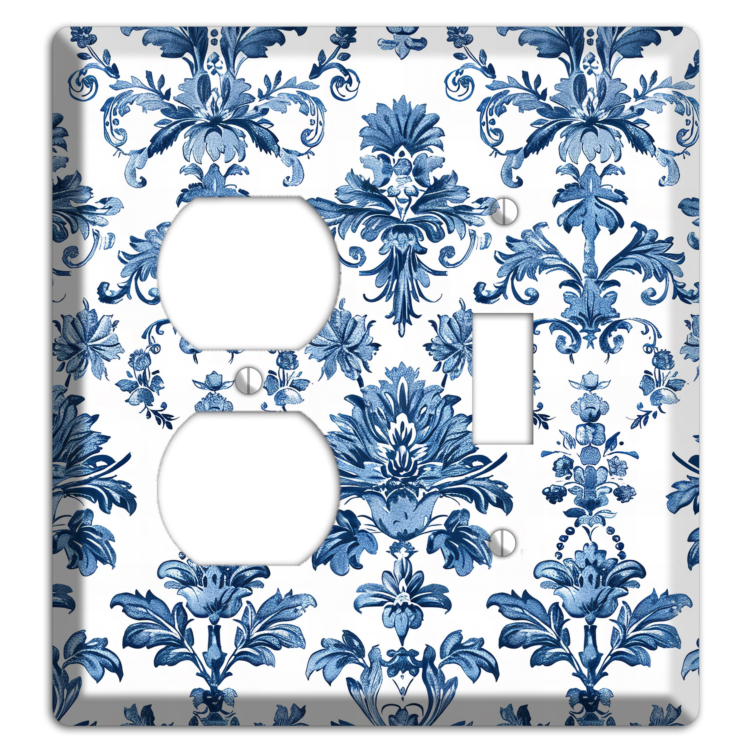 Damask Reverie Duplex / Toggle Wallplate
