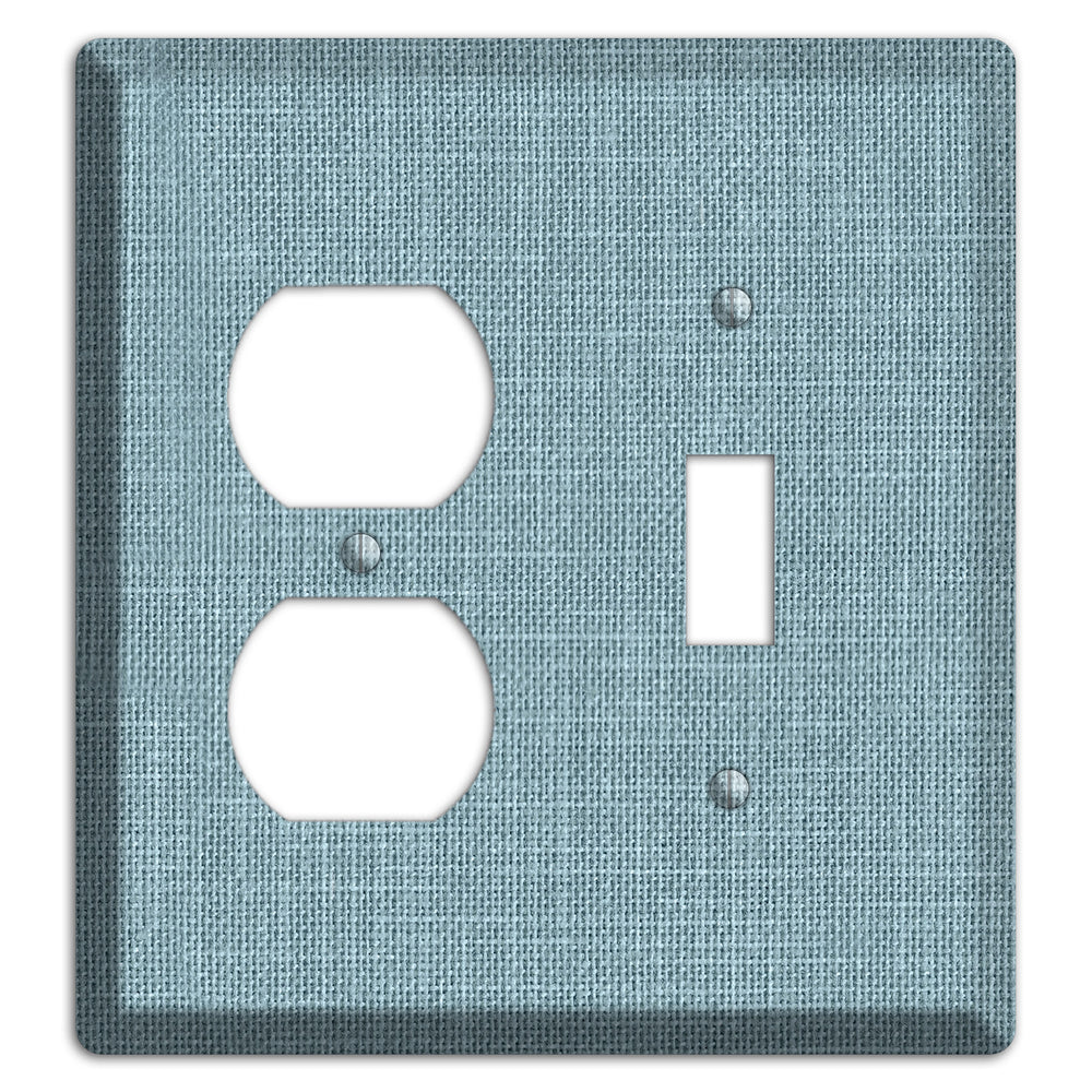 Linen Sky Duplex / Toggle Wallplate