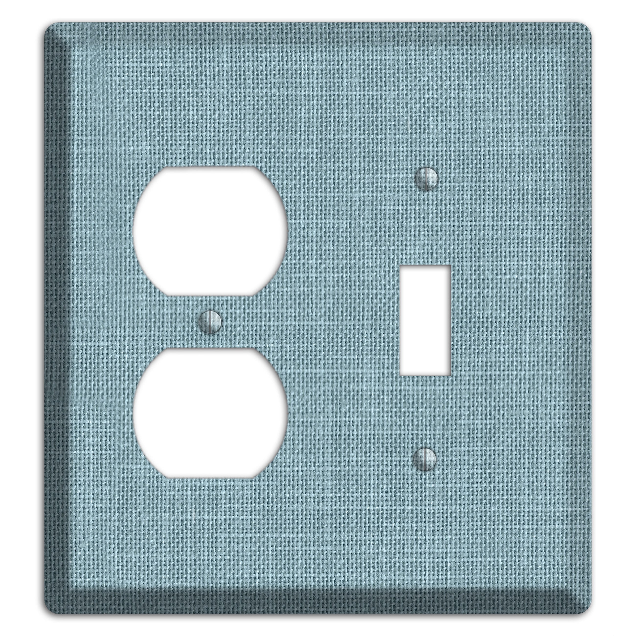 Linen Sky Duplex / Toggle Wallplate