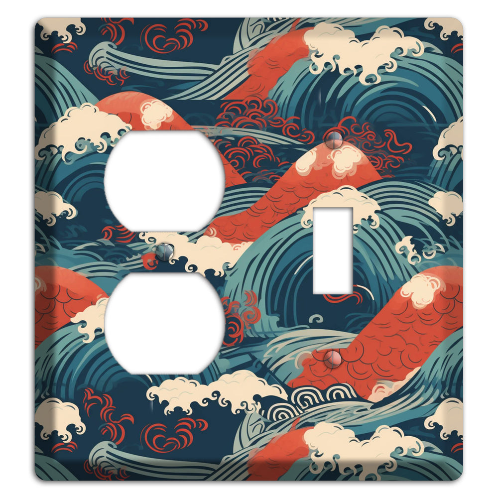 Koi & Tempest Duplex / Toggle Wallplate