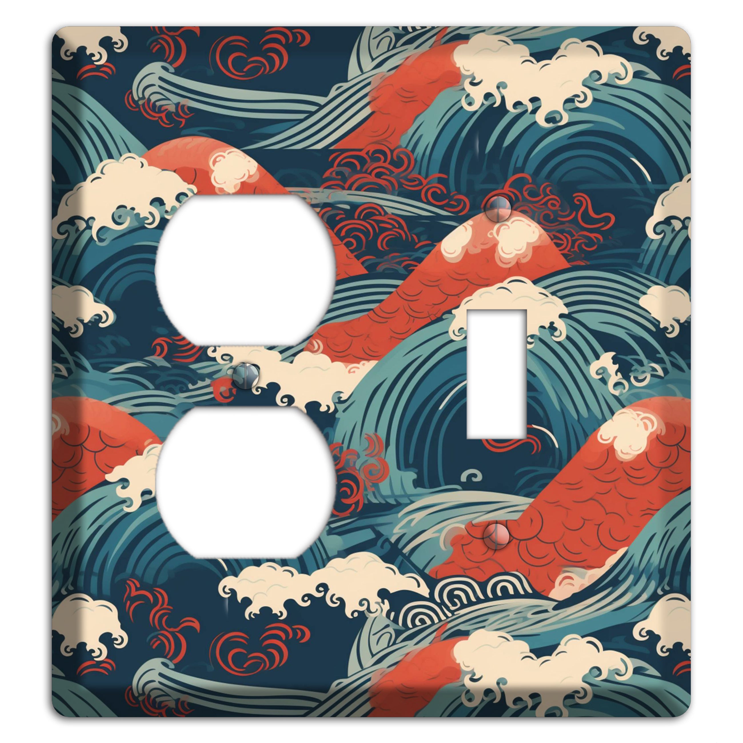 Koi & Tempest Duplex / Toggle Wallplate
