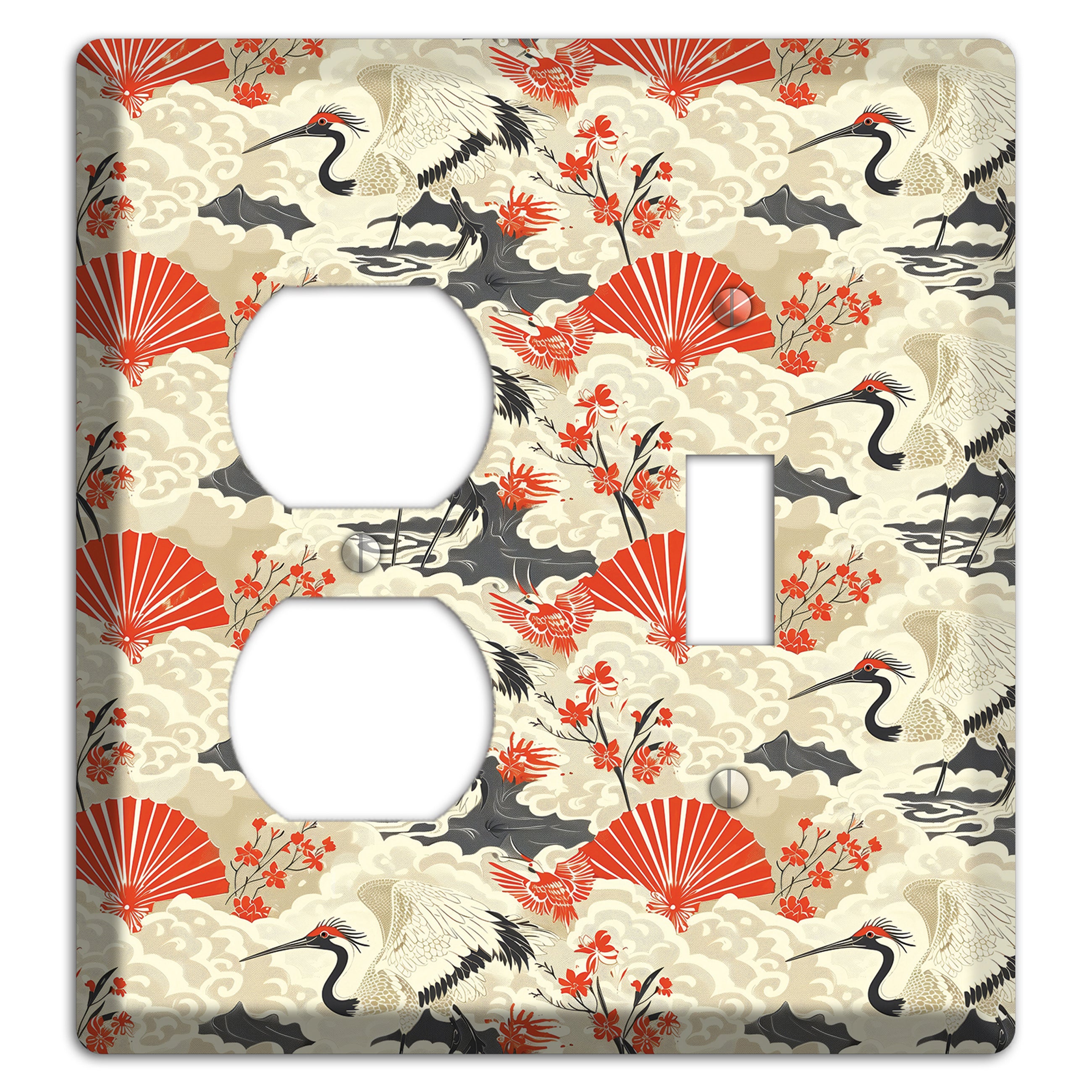Vermillion Mist Reverie Duplex / Toggle Wallplate