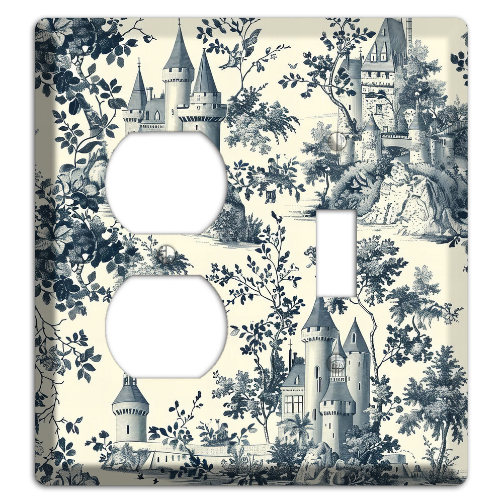 Castle & Crown Duplex / Toggle Wallplate