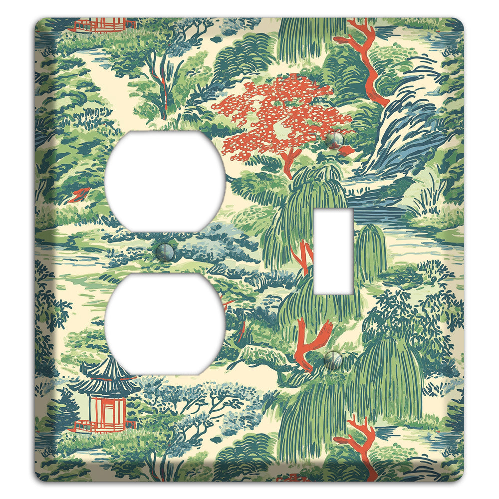 Pavilion & Willow Duplex / Toggle Wallplate
