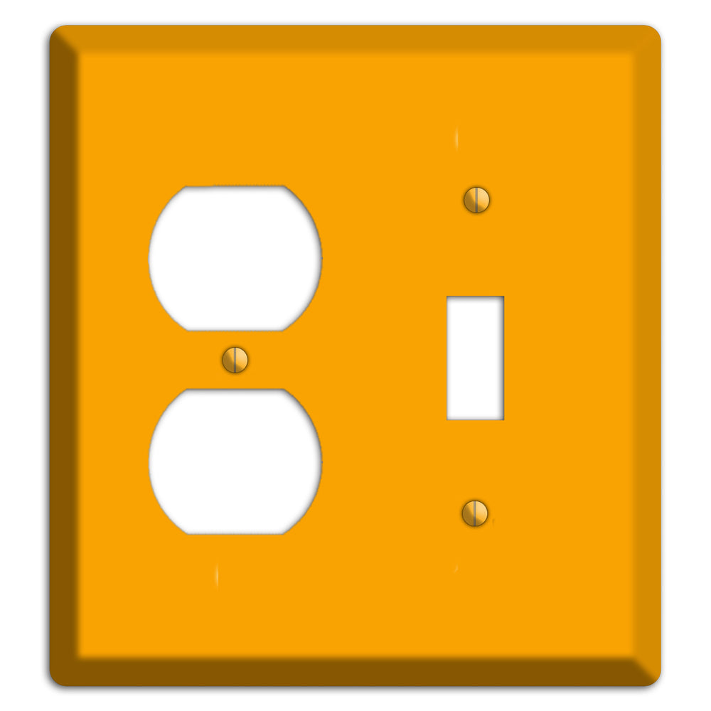 Baxter Mustard Duplex / Toggle Wallplate