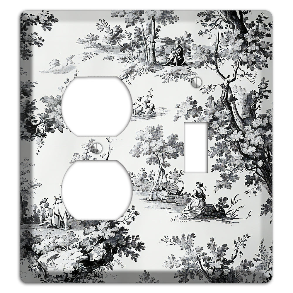 Pastoral Whisper Duplex / Toggle Wallplate
