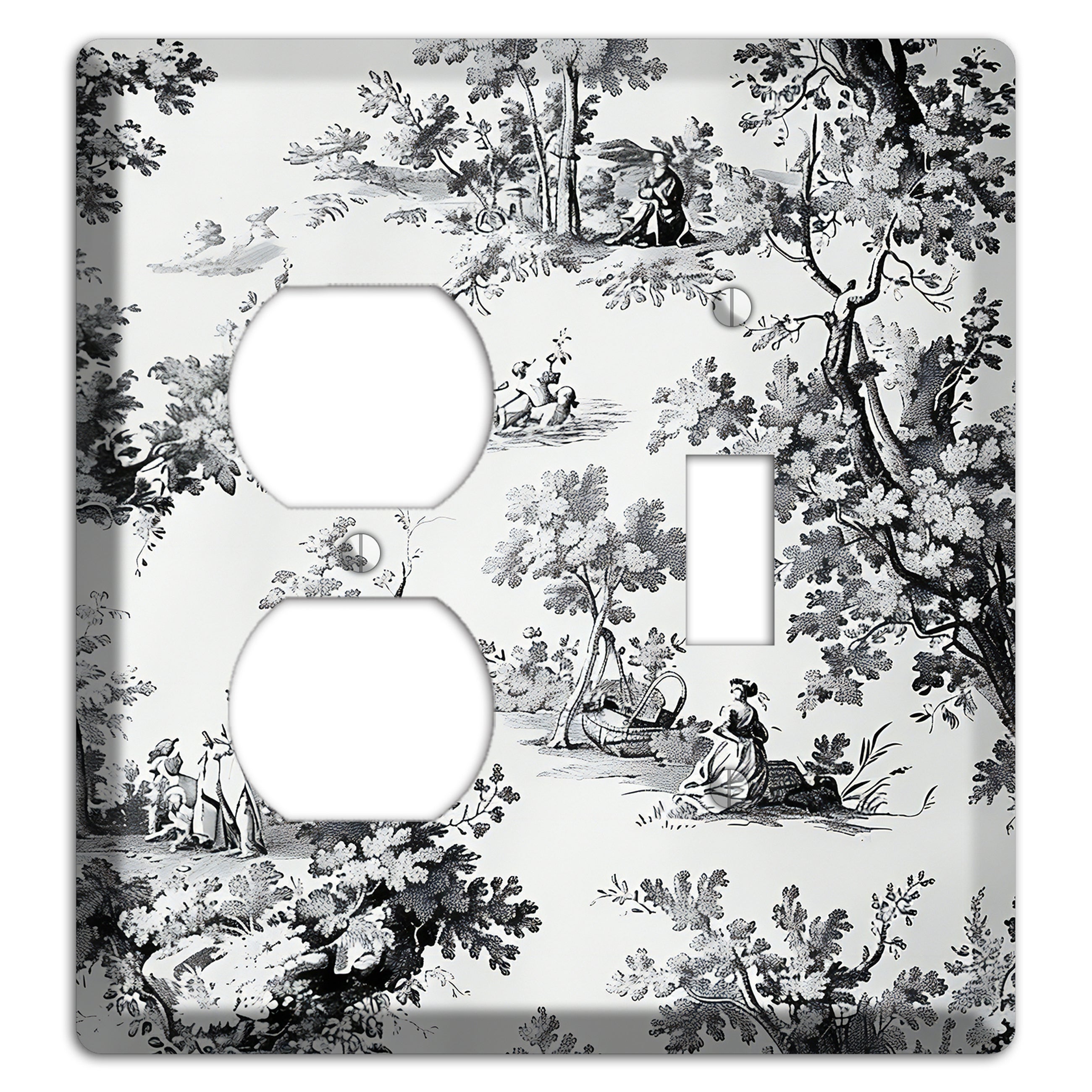 Pastoral Whisper Duplex / Toggle Wallplate
