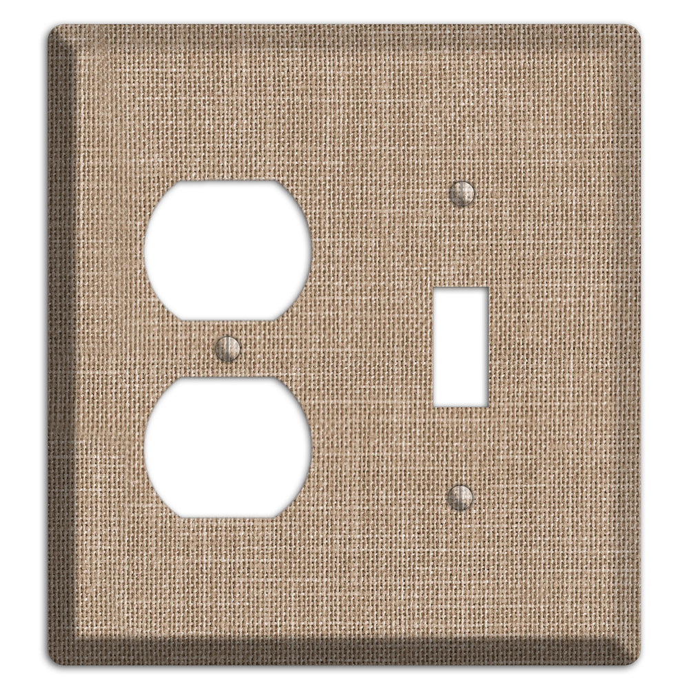 Linen Shore Duplex / Toggle Wallplate