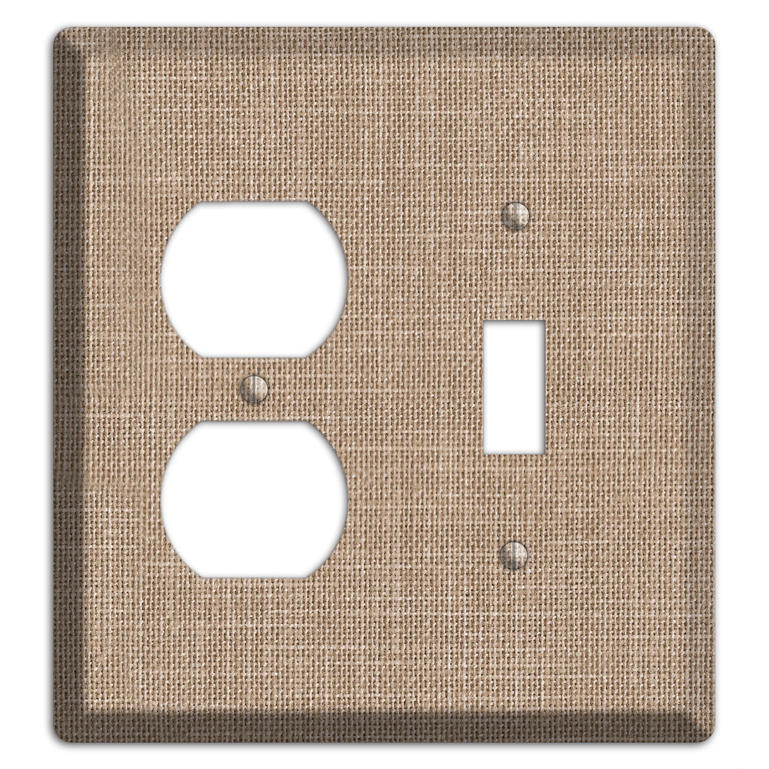 Linen Shore Duplex / Toggle Wallplate