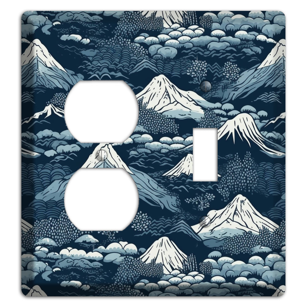 Summit & Fog Duplex / Toggle Wallplate