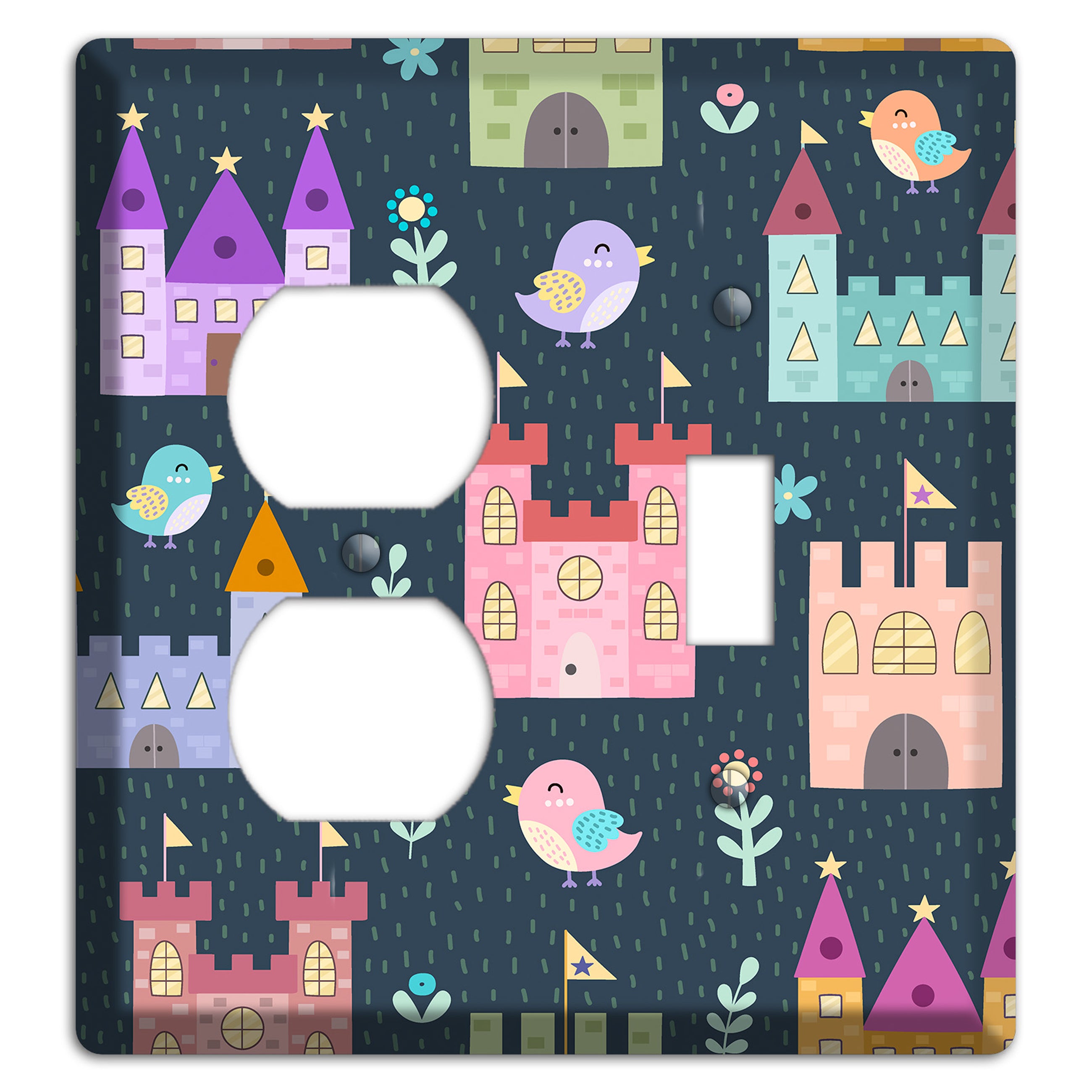 Castle Garden Duplex / Toggle Wallplate