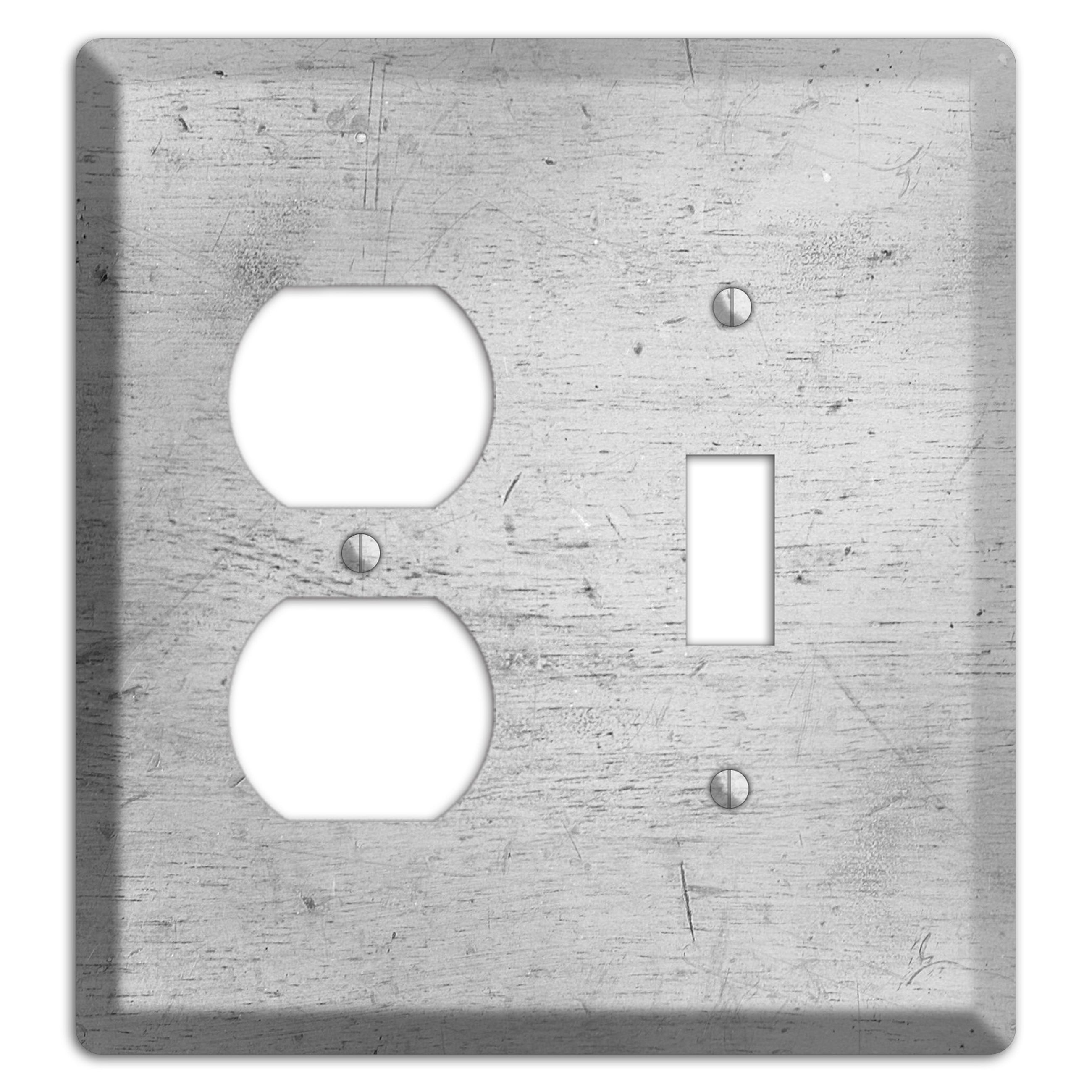 Silver Deck Duplex / Toggle Wallplate