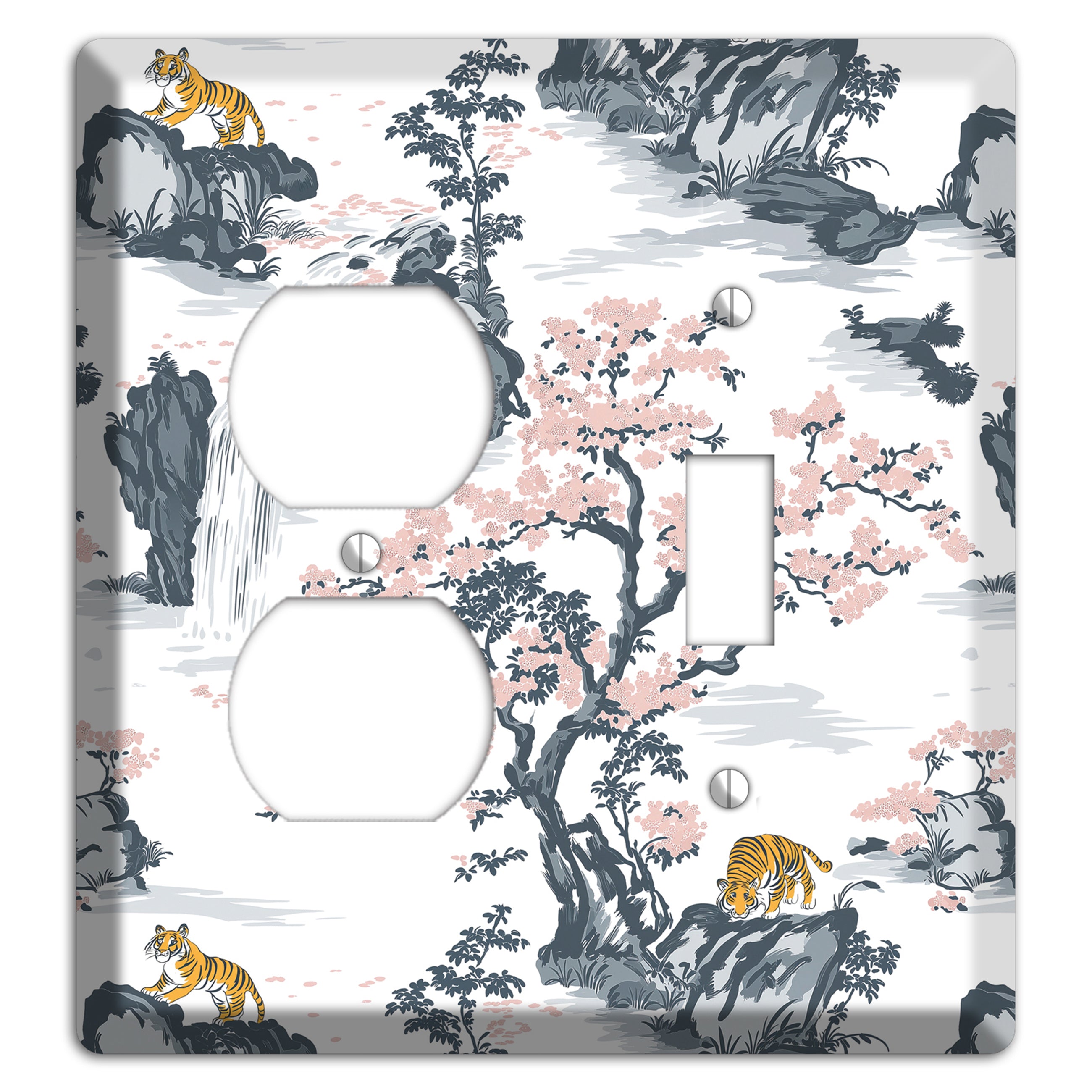 Tiger's Mountain Vigil Duplex / Toggle Wallplate
