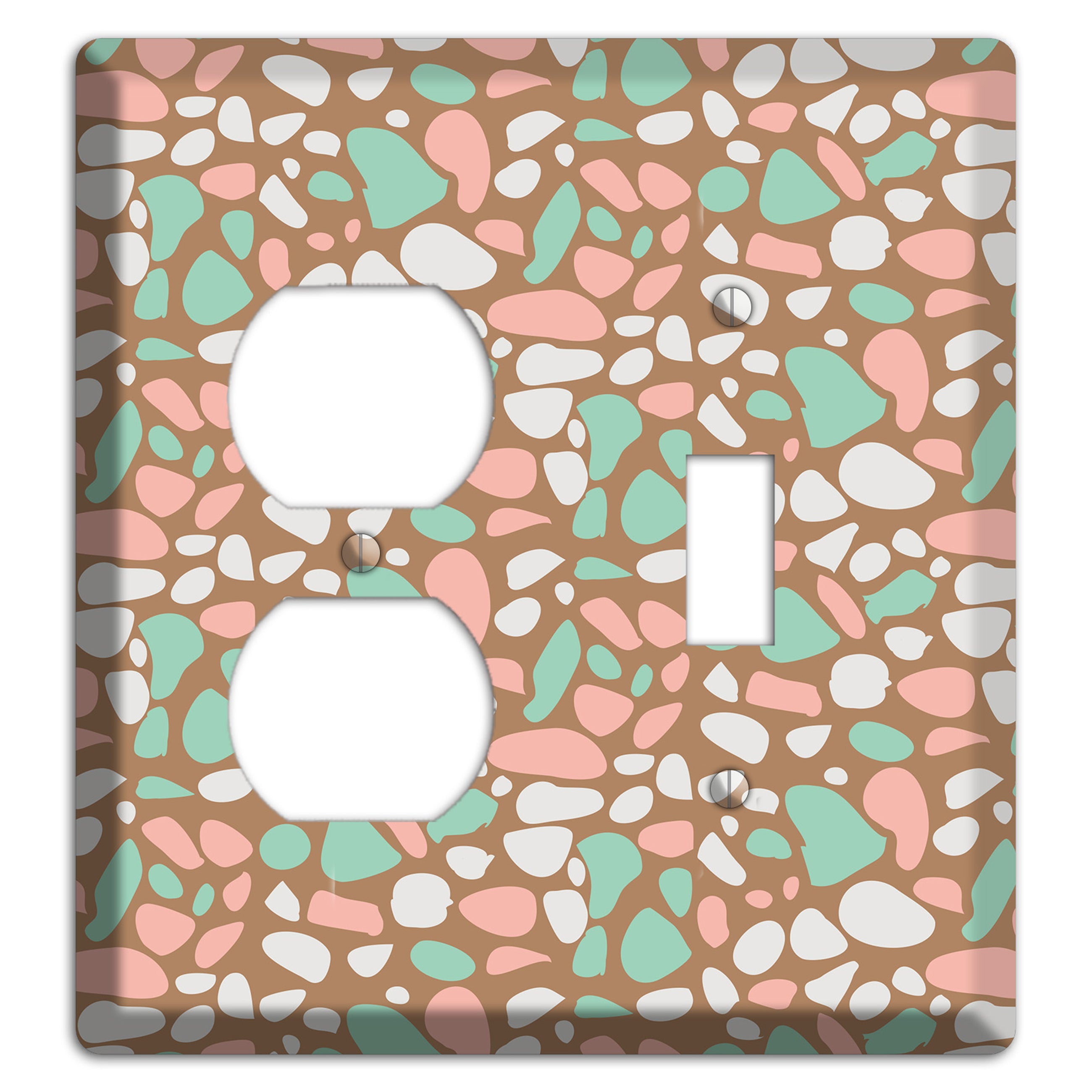Ginger Mint Chip Duplex / Toggle Wallplate