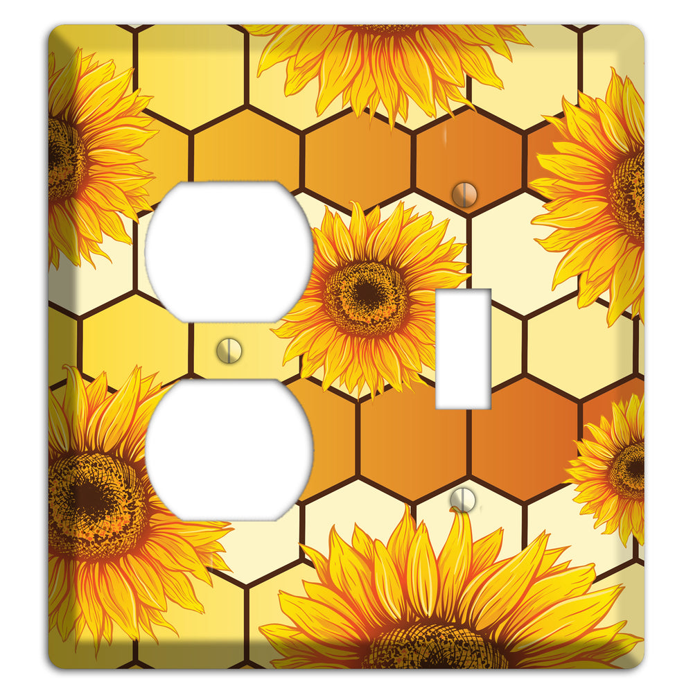 Honeycomb Solstice Duplex / Toggle Wallplate