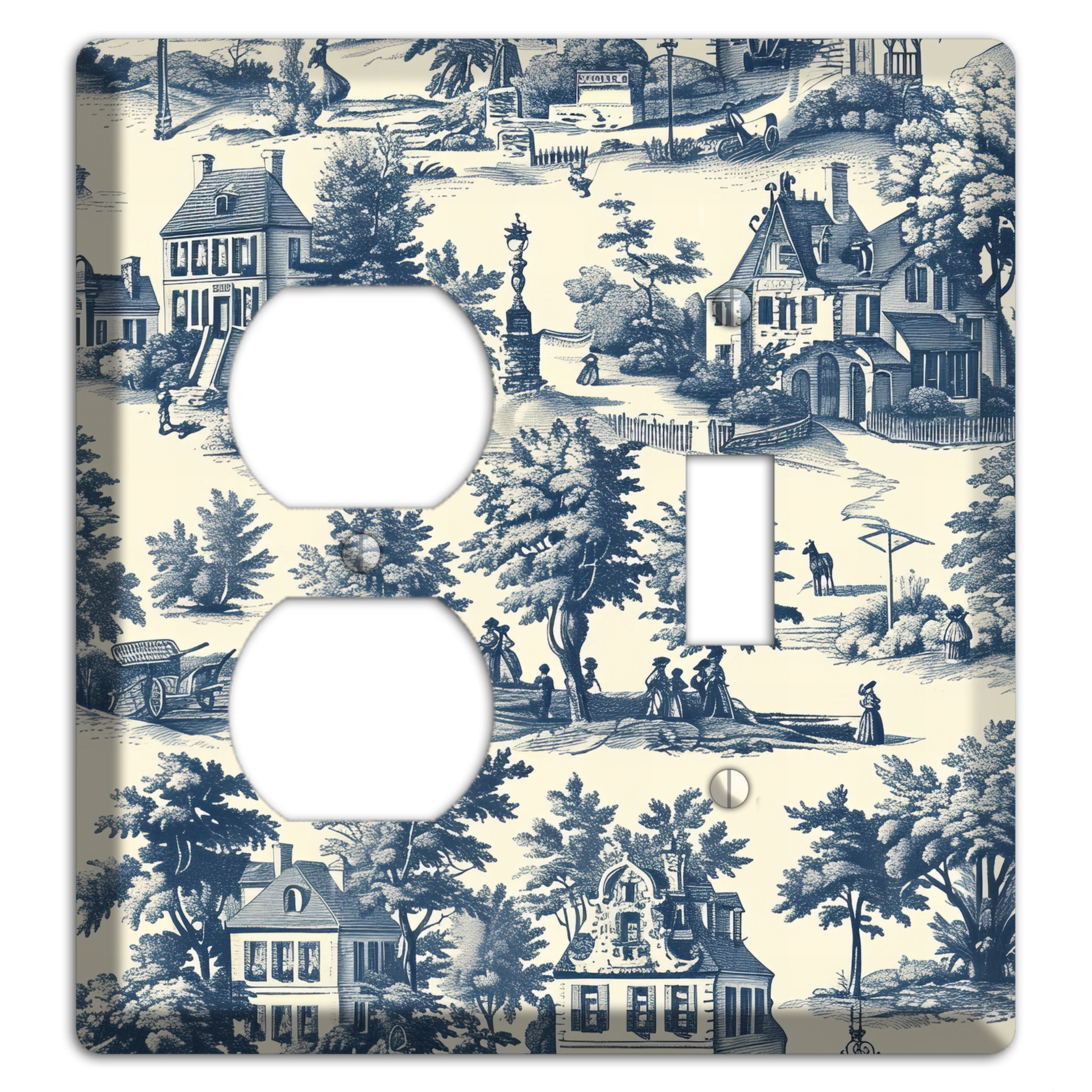 Village & Volley Duplex / Toggle Wallplate