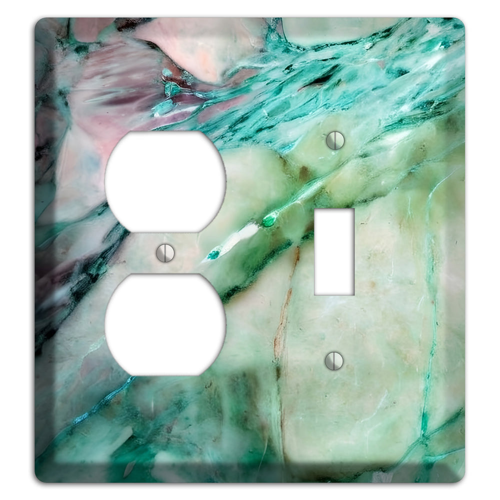 Monte Carlo Marble Duplex / Toggle Wallplate