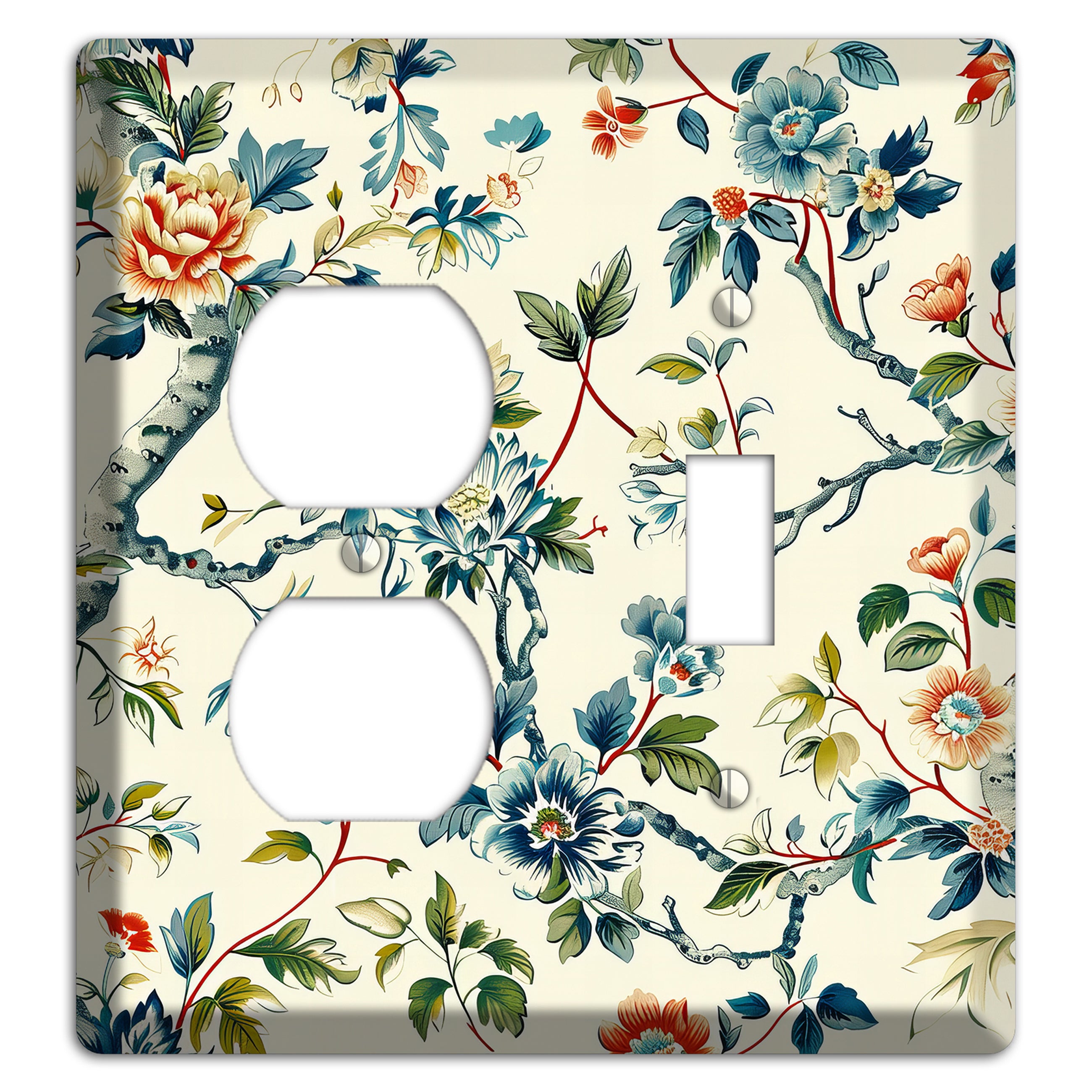 Wandering Bough Duplex / Toggle Wallplate