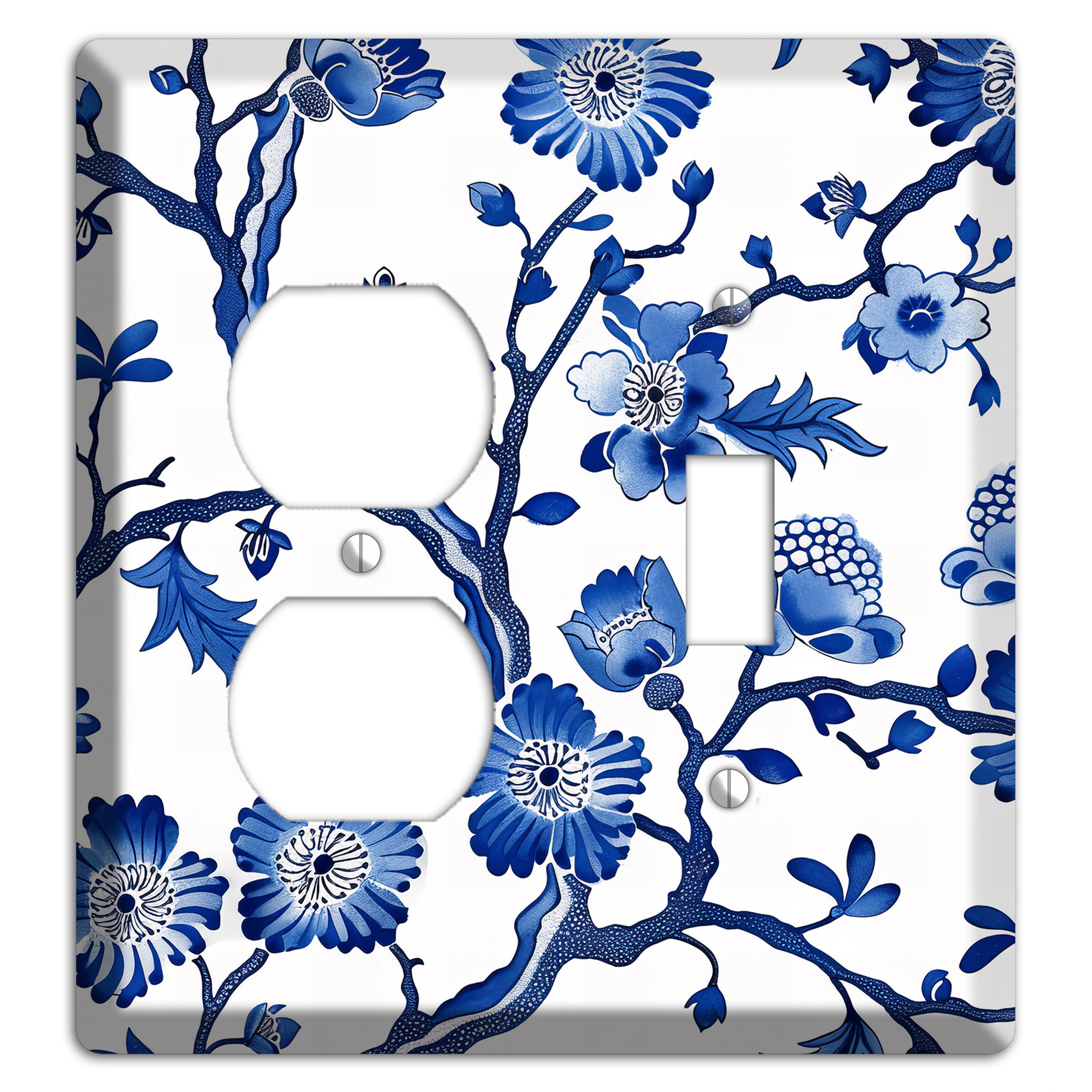 Porcelain Garden Reverie Duplex / Toggle Wallplate