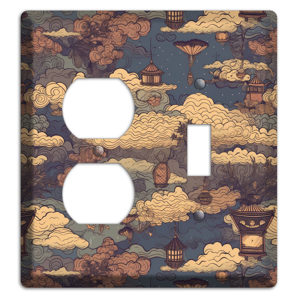 Lantern Sky Realm Duplex / Toggle Wallplate