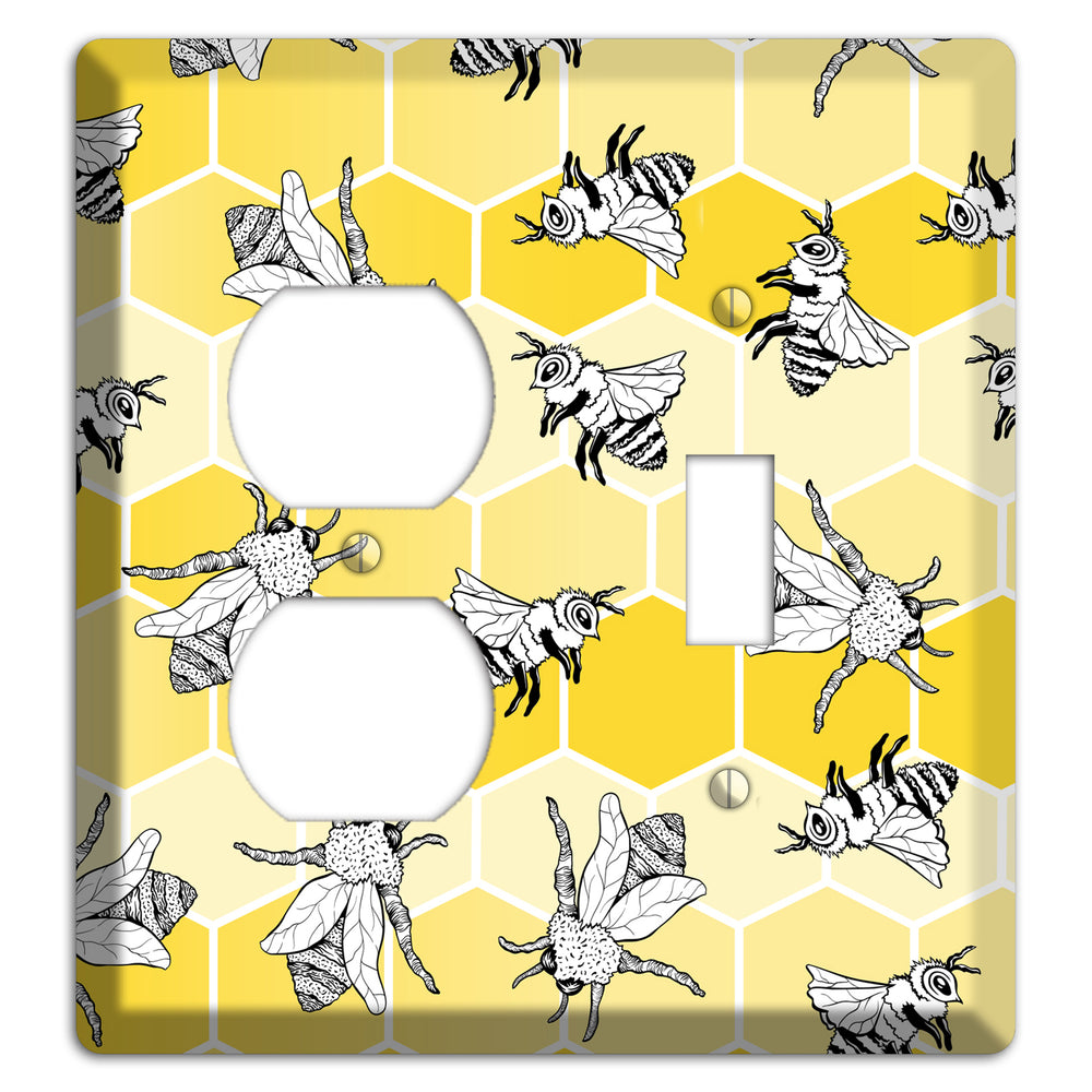 Hive Mind Scatter Duplex / Toggle Wallplate