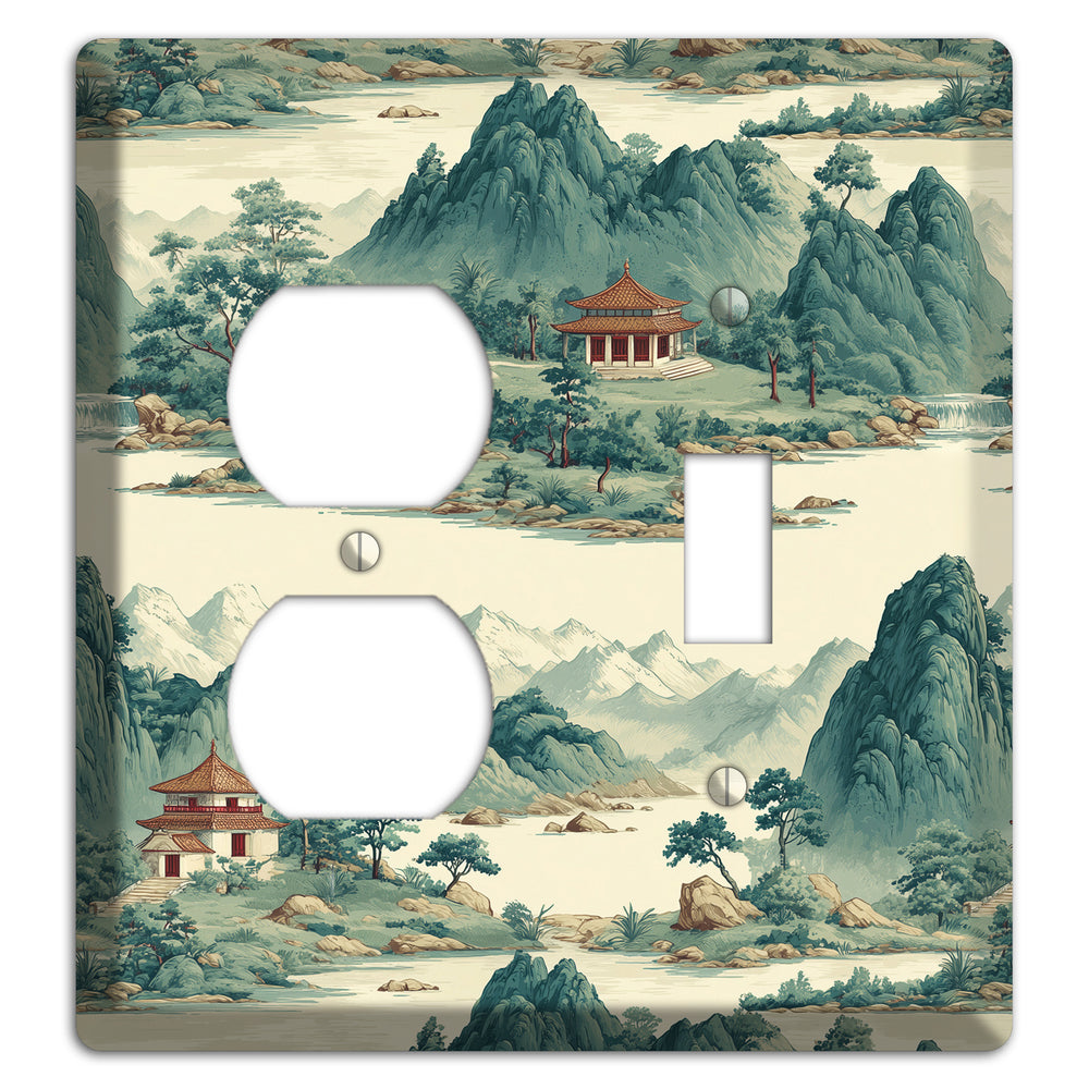 Mist & Pavilion Duplex / Toggle Wallplate