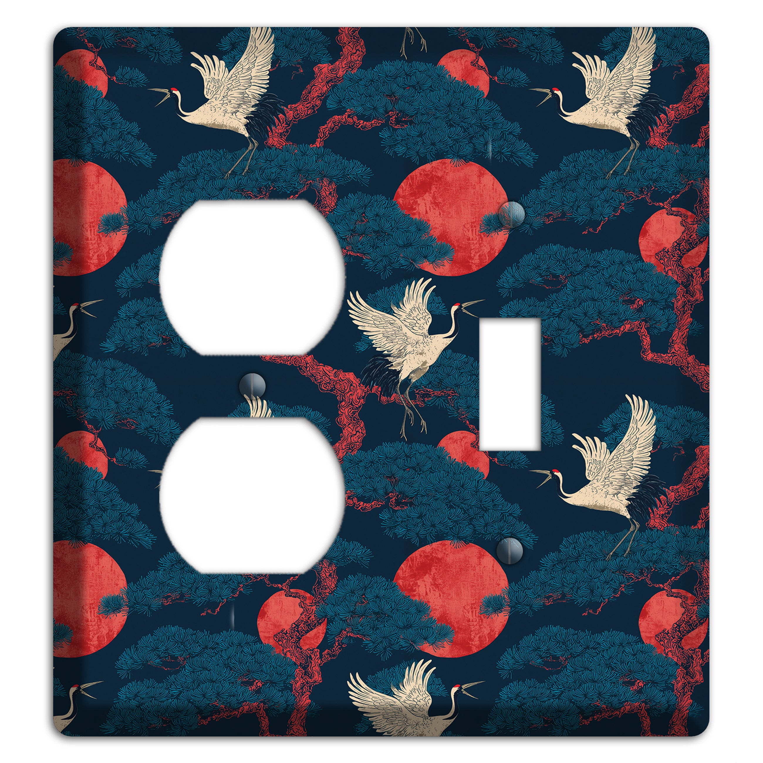 Cobalt Moon Passage Duplex / Toggle Wallplate
