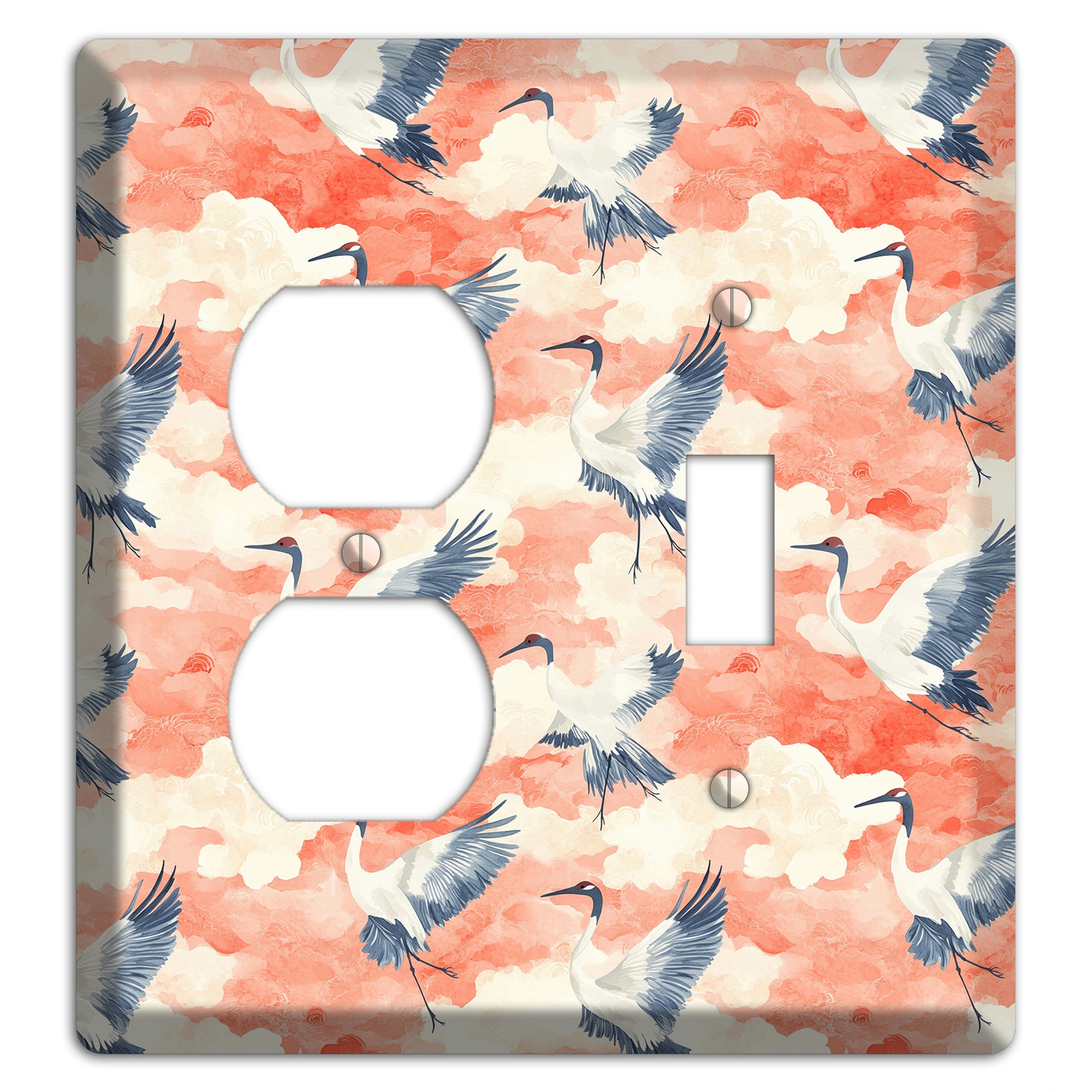 Coral Sky Migration Duplex / Toggle Wallplate