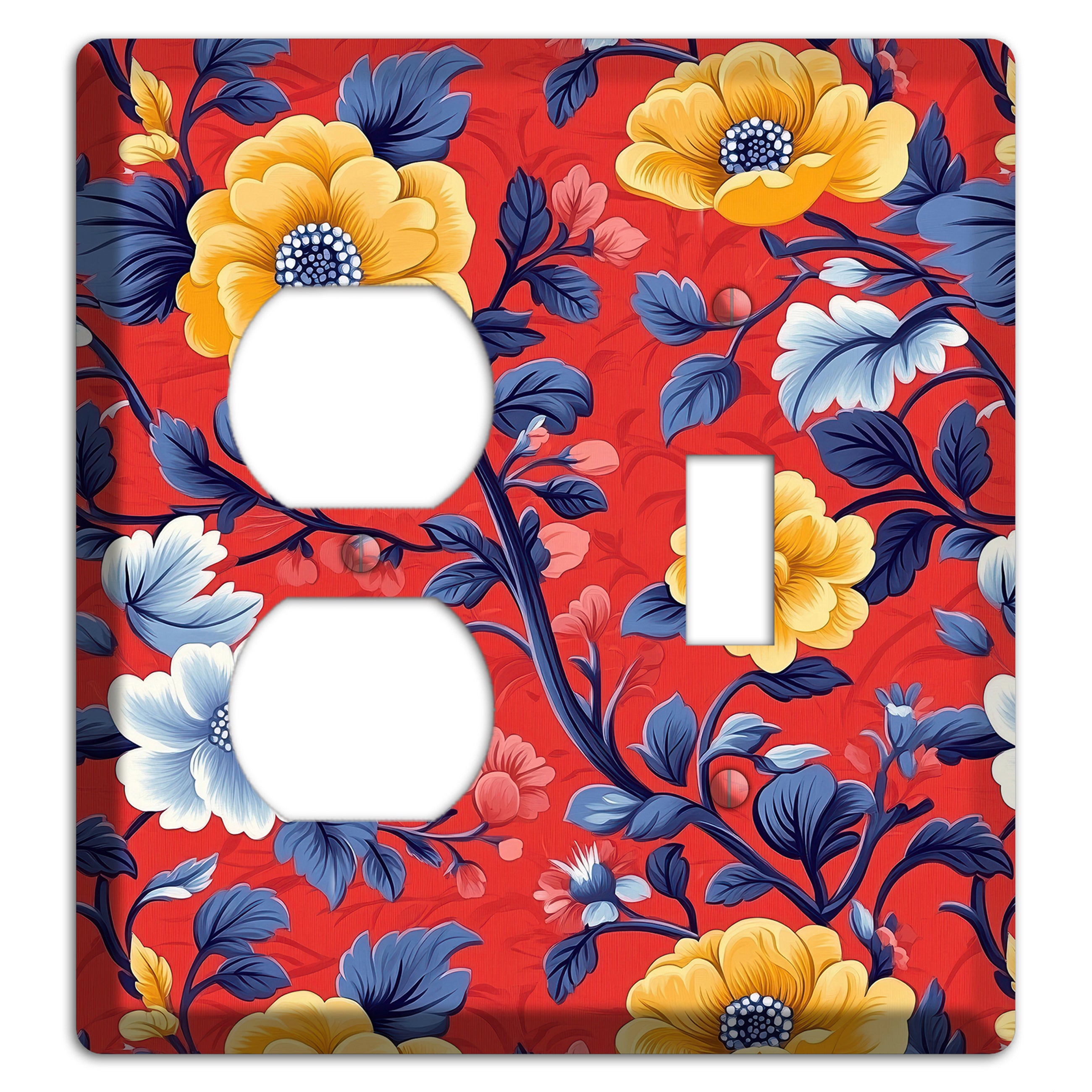 Scarlet Garden Reverie Duplex / Toggle Wallplate