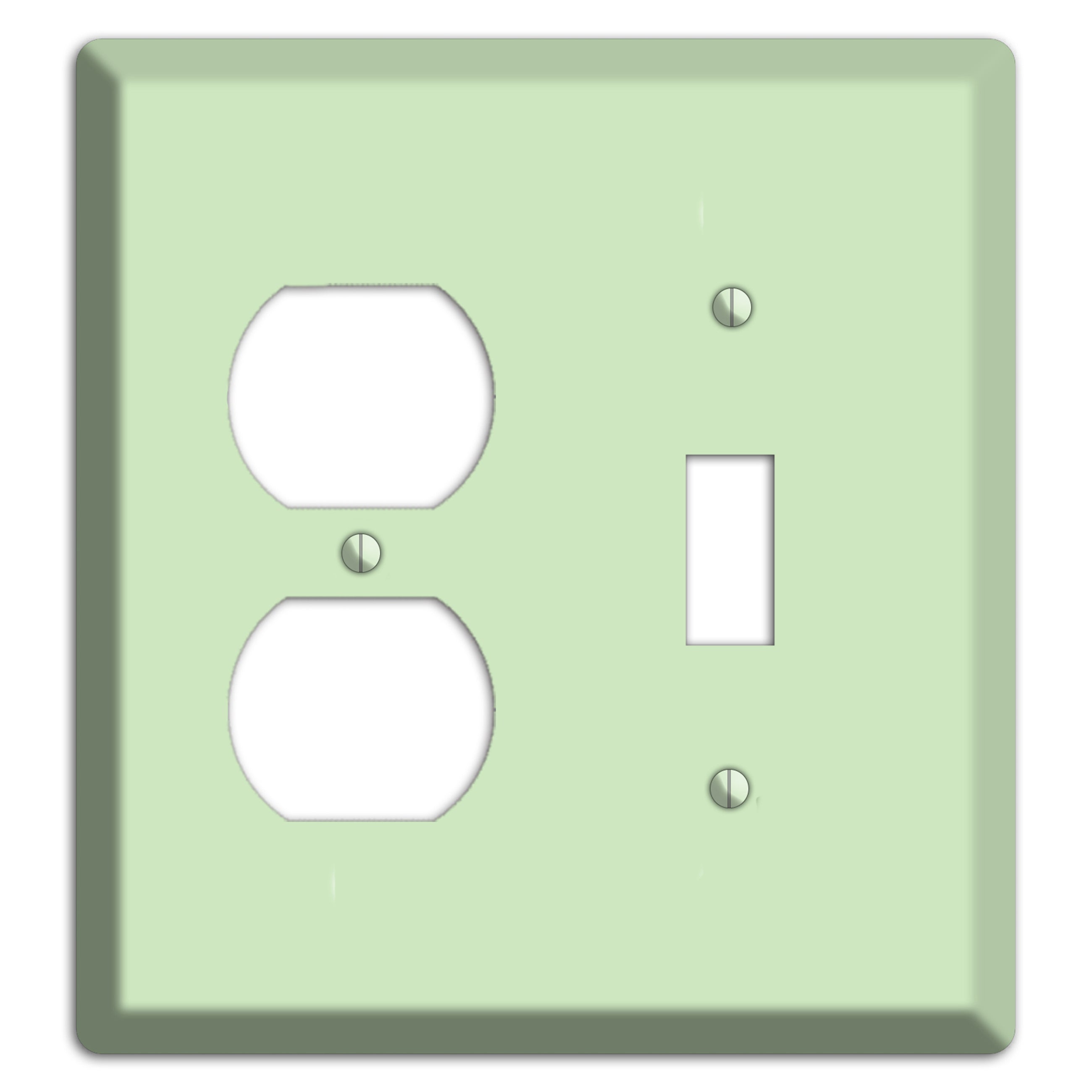 Baxter Mint Duplex / Toggle Wallplate