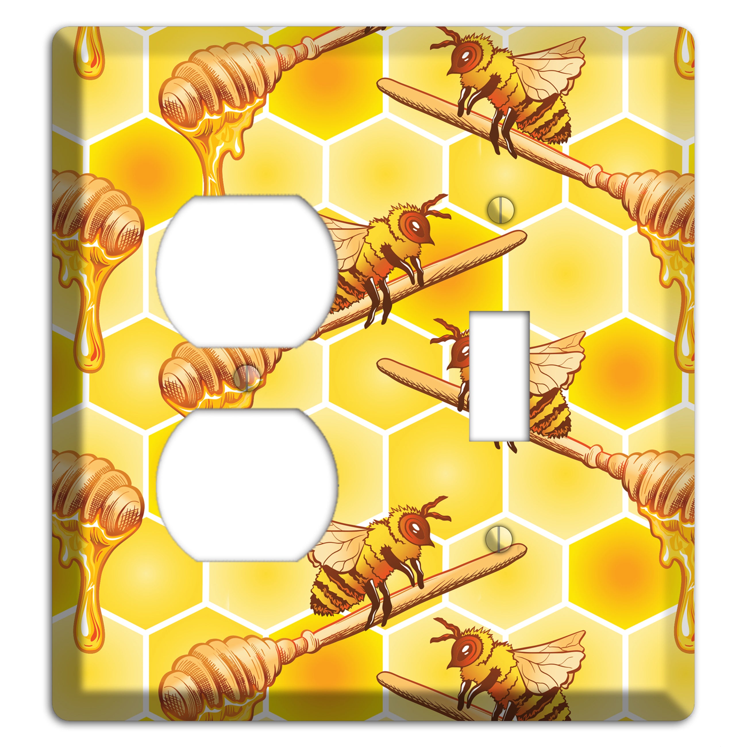 Honeyed Vigil Duplex / Toggle Wallplate