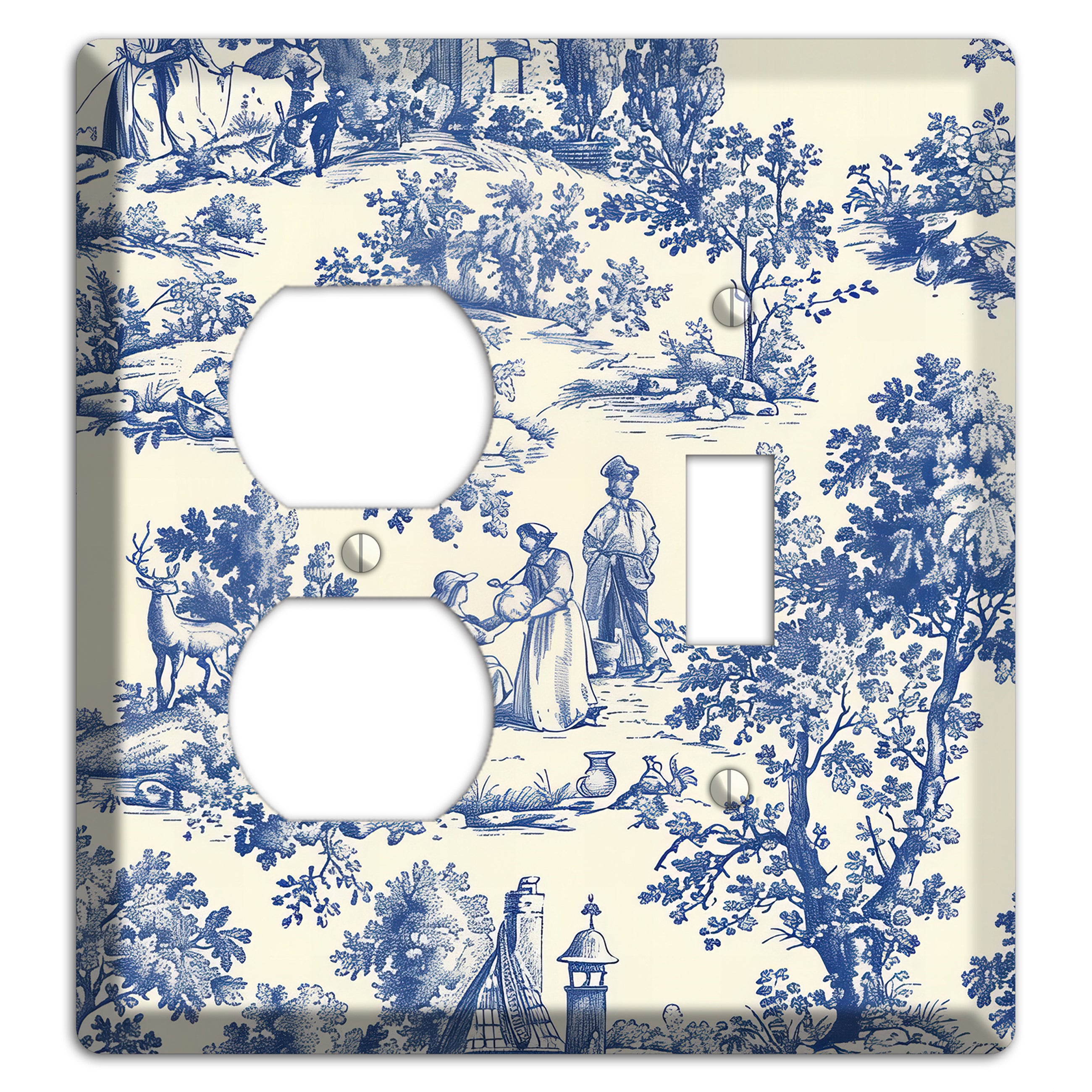 Pastoral Reverie Duplex / Toggle Wallplate