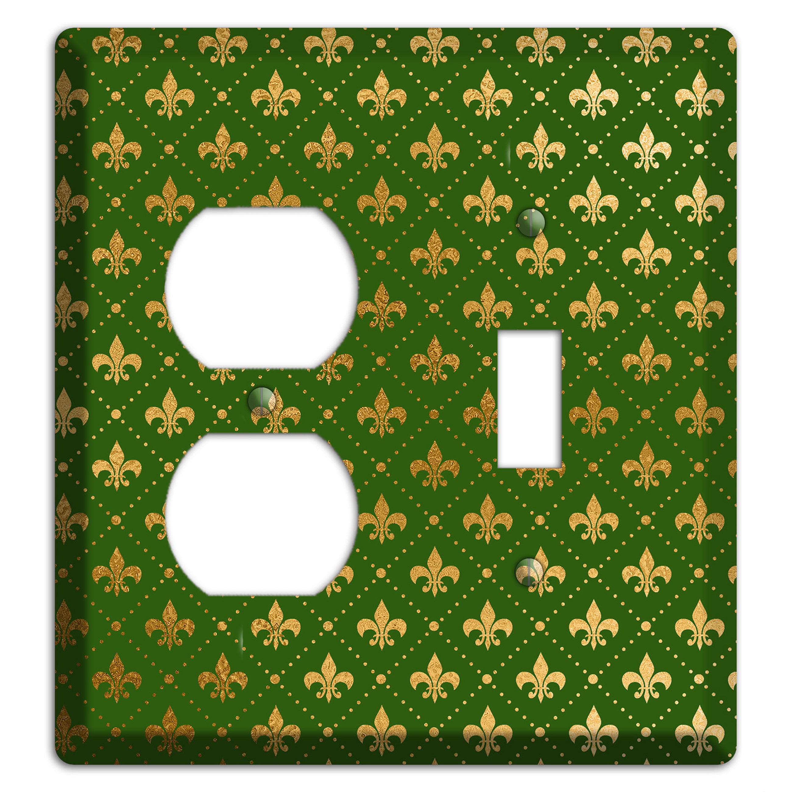 Gilded Grove Duplex / Toggle Wallplate