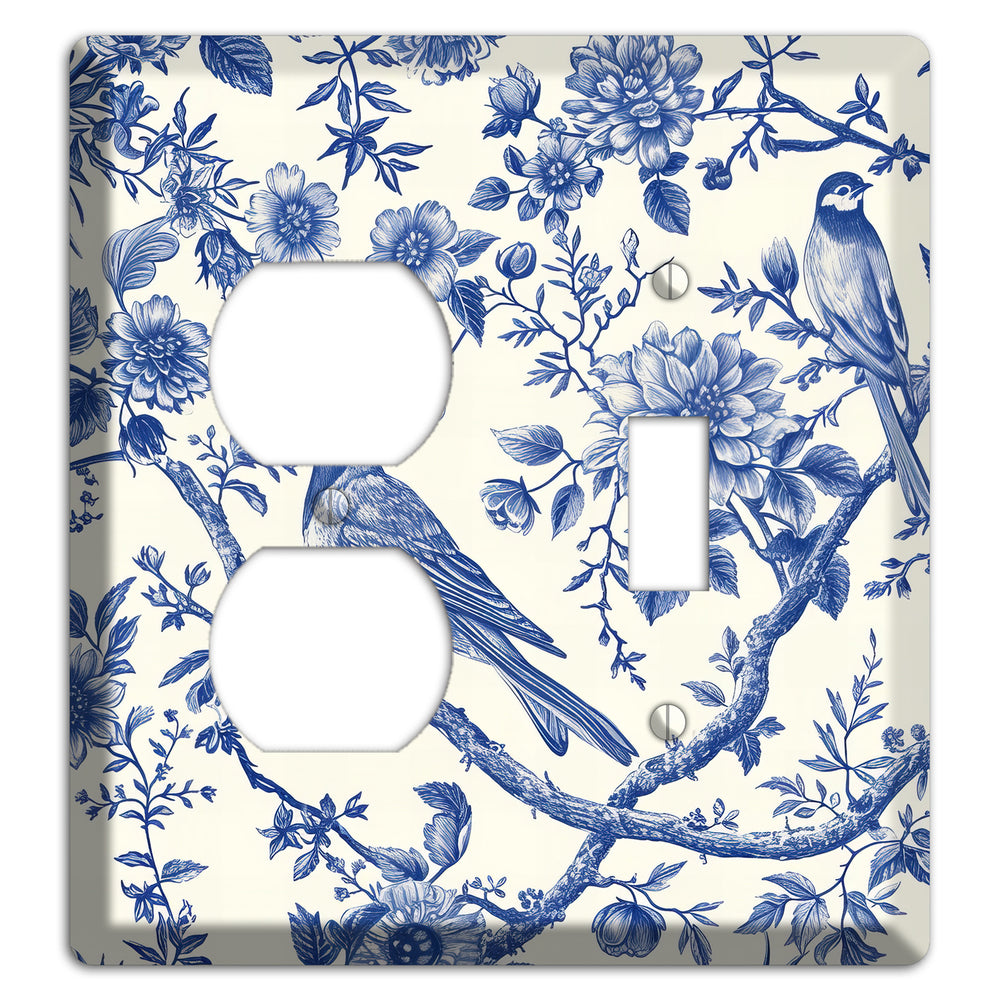 Willow Song Garden Duplex / Toggle Wallplate