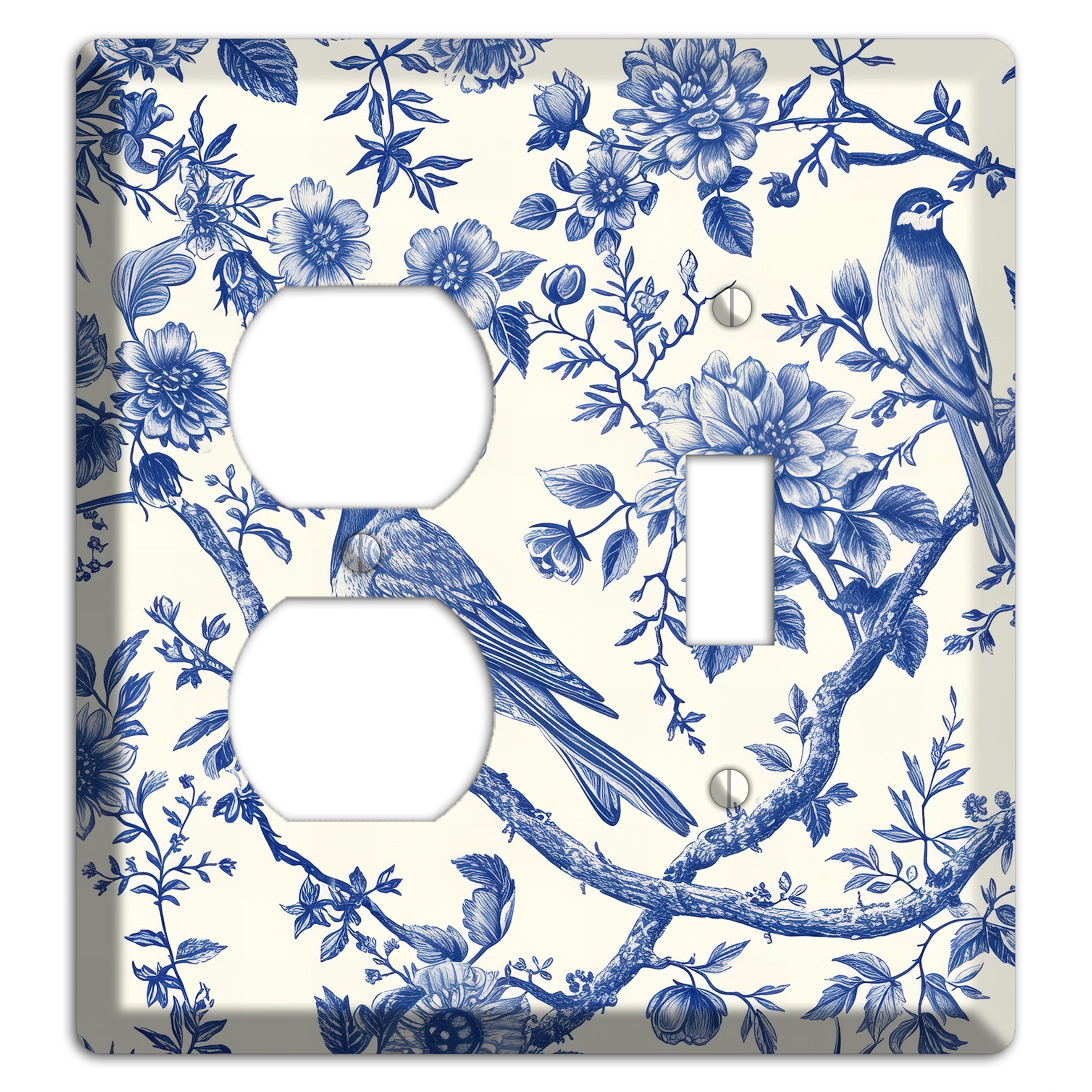 Willow Song Garden Duplex / Toggle Wallplate