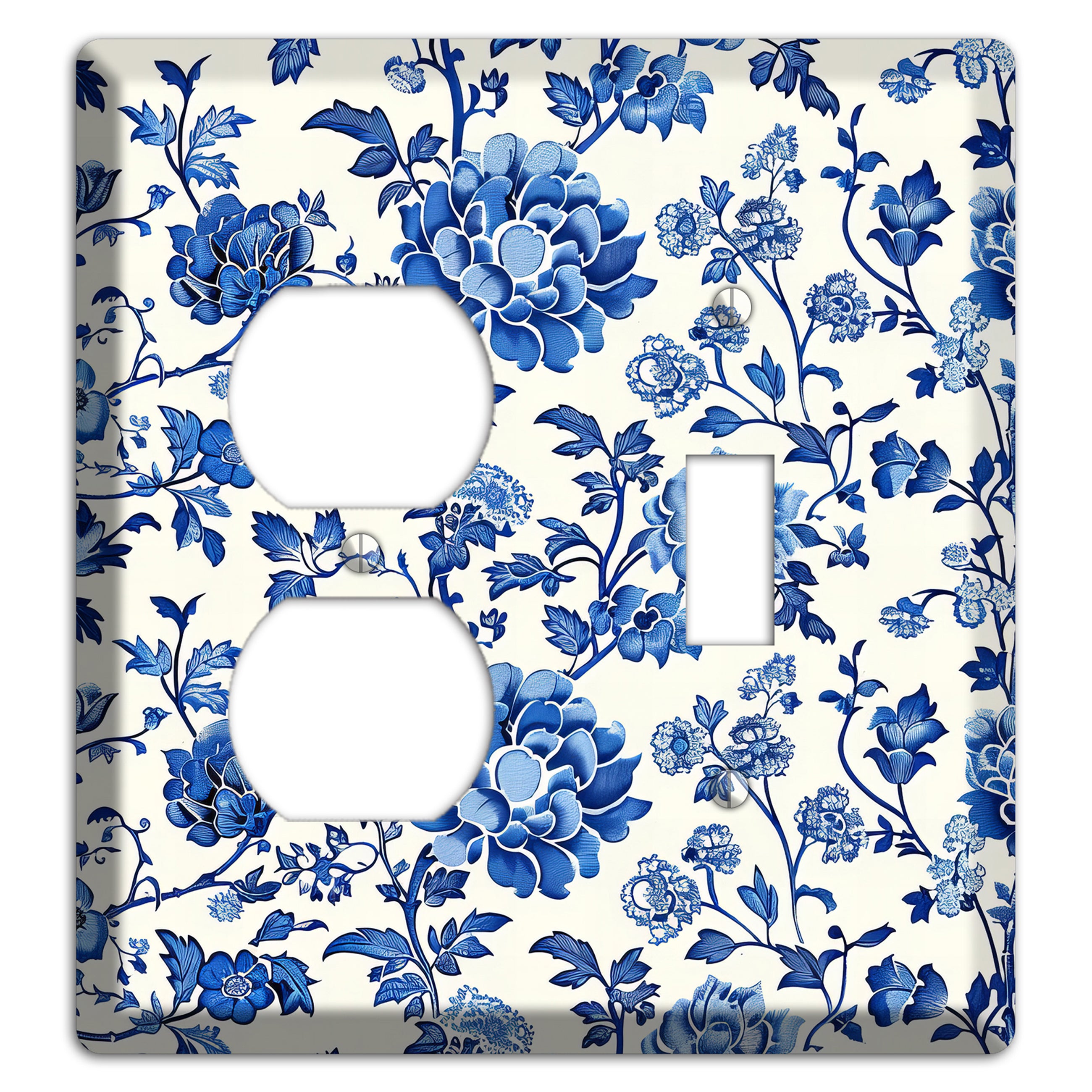 Porcelain Garden Reverie Duplex / Toggle Wallplate