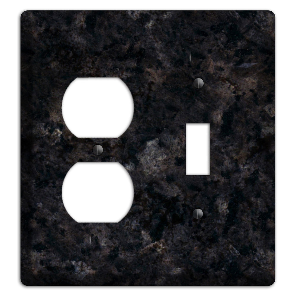 Ubatuba Granite Duplex / Toggle Wallplate