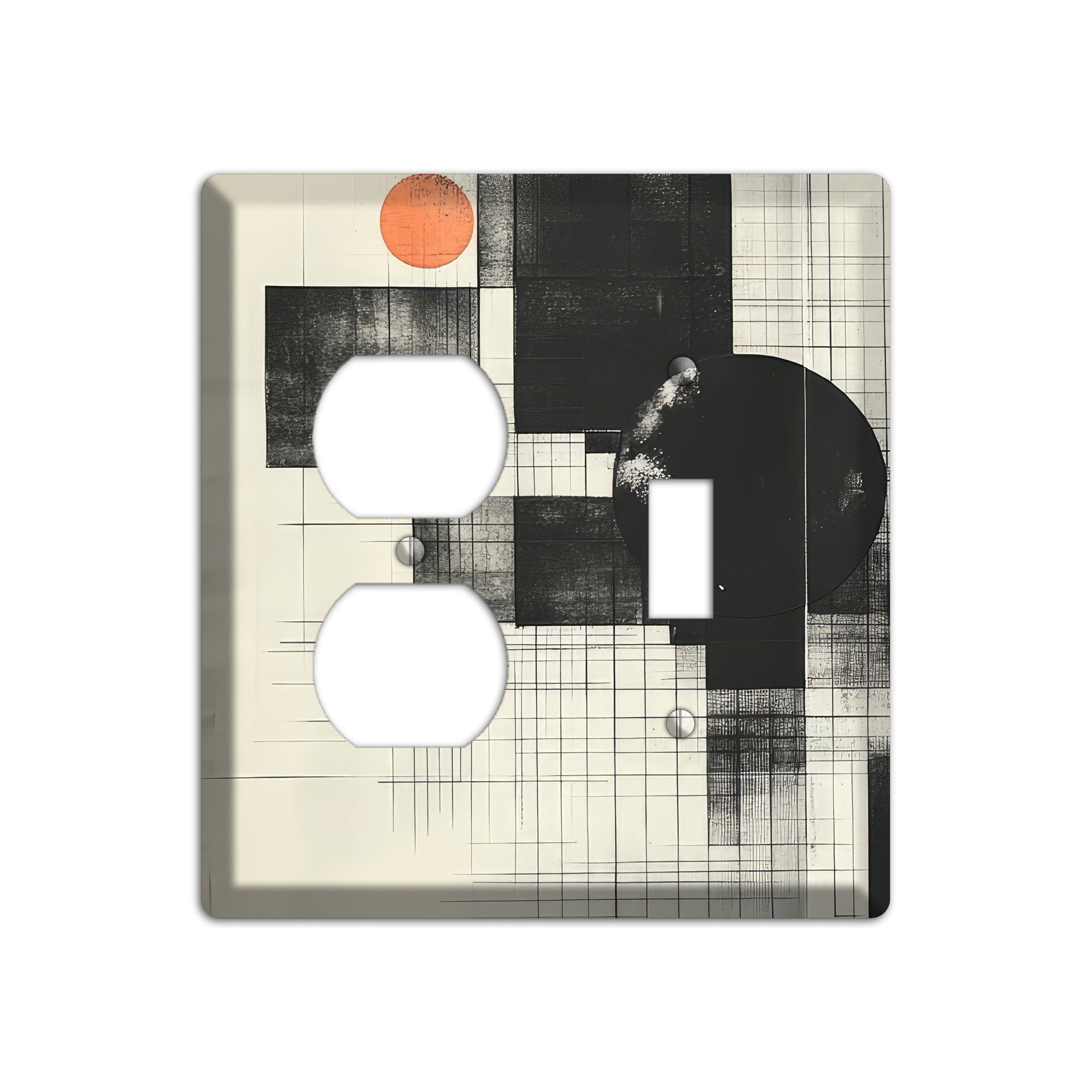 Eclipse Over Blueprint Duplex / Toggle Wallplate
