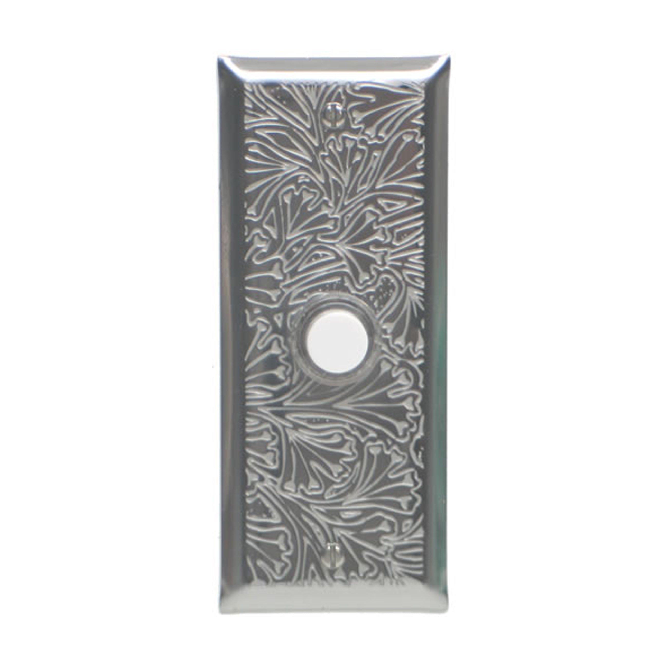 Maidenhaire Fern Doorbell - Solid Stainless Steel