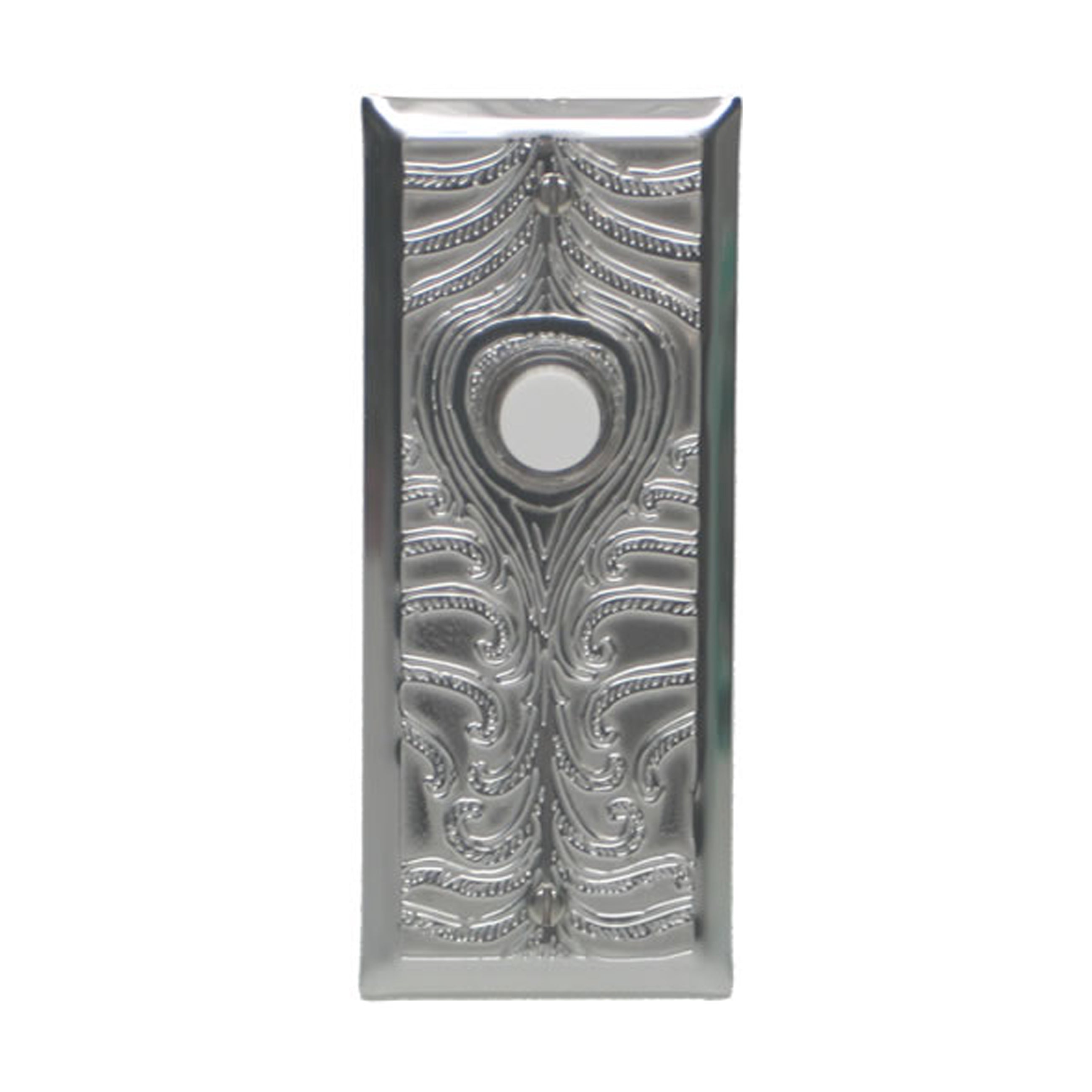 Peacock Doorbell - Solid Stainless Steel